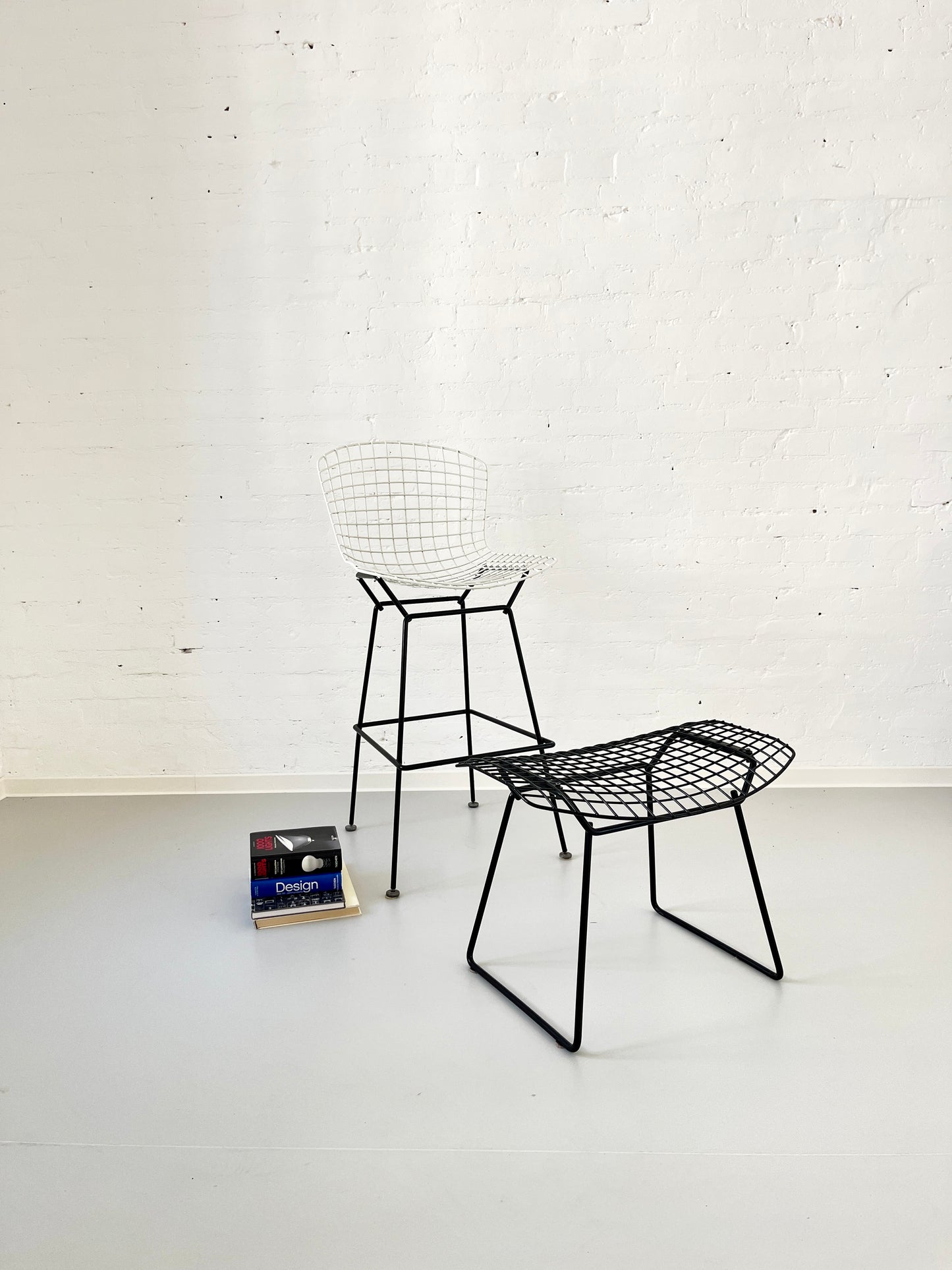 Vintage Bird Ottoman by Harry Bertoia for Knoll, 1960s