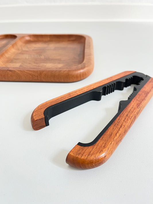 Vintage Digsmed Teak Nutcracker Set by Nissen, Denmark 1960s