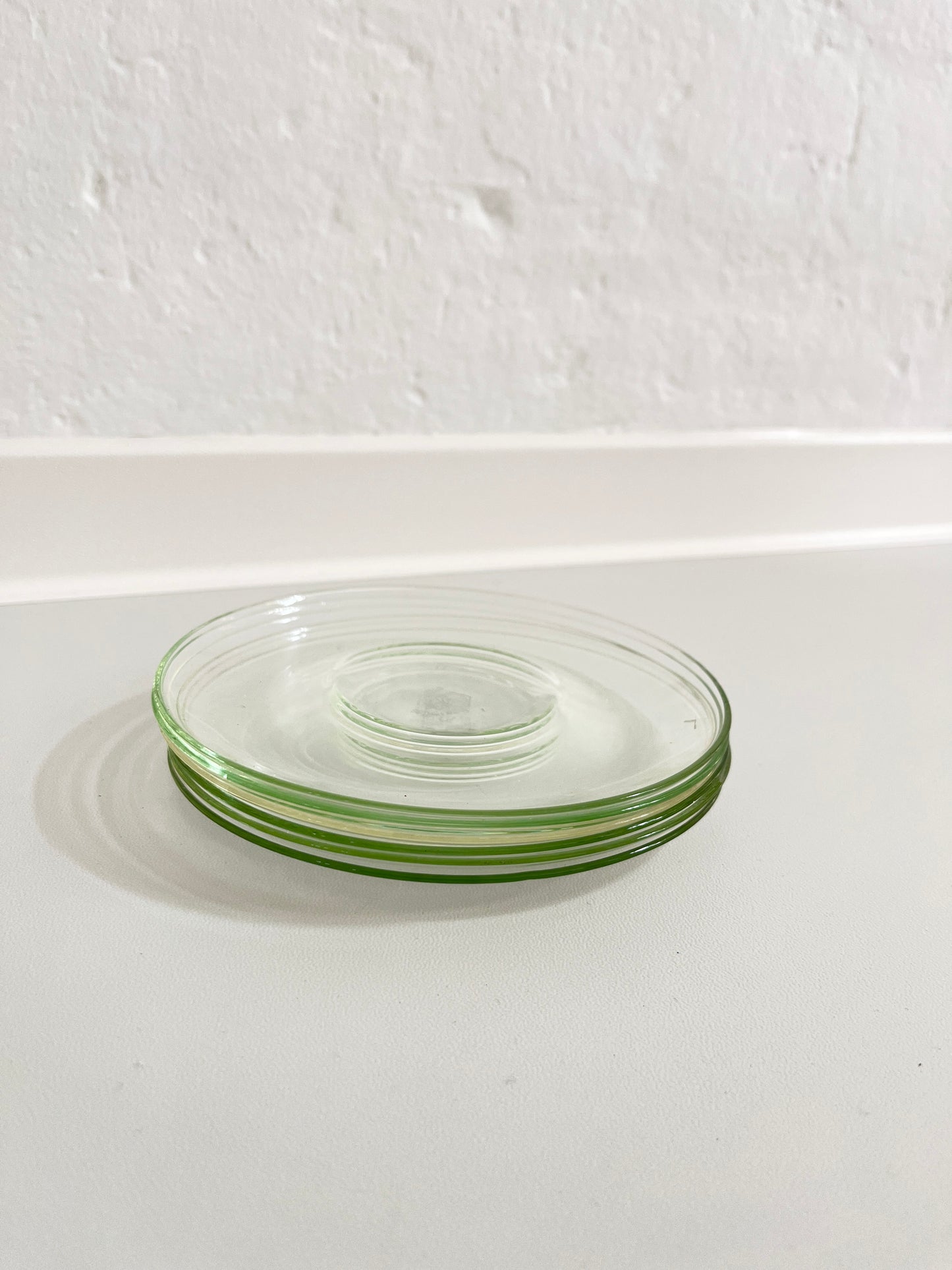 Vintage Jenaer Glas Saucers - Set of 6, Germany, 1950s