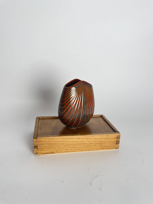 Vintage Rosenthal Studio-Line Fan Vase by Max Fussl, Germany, 1970s/80s