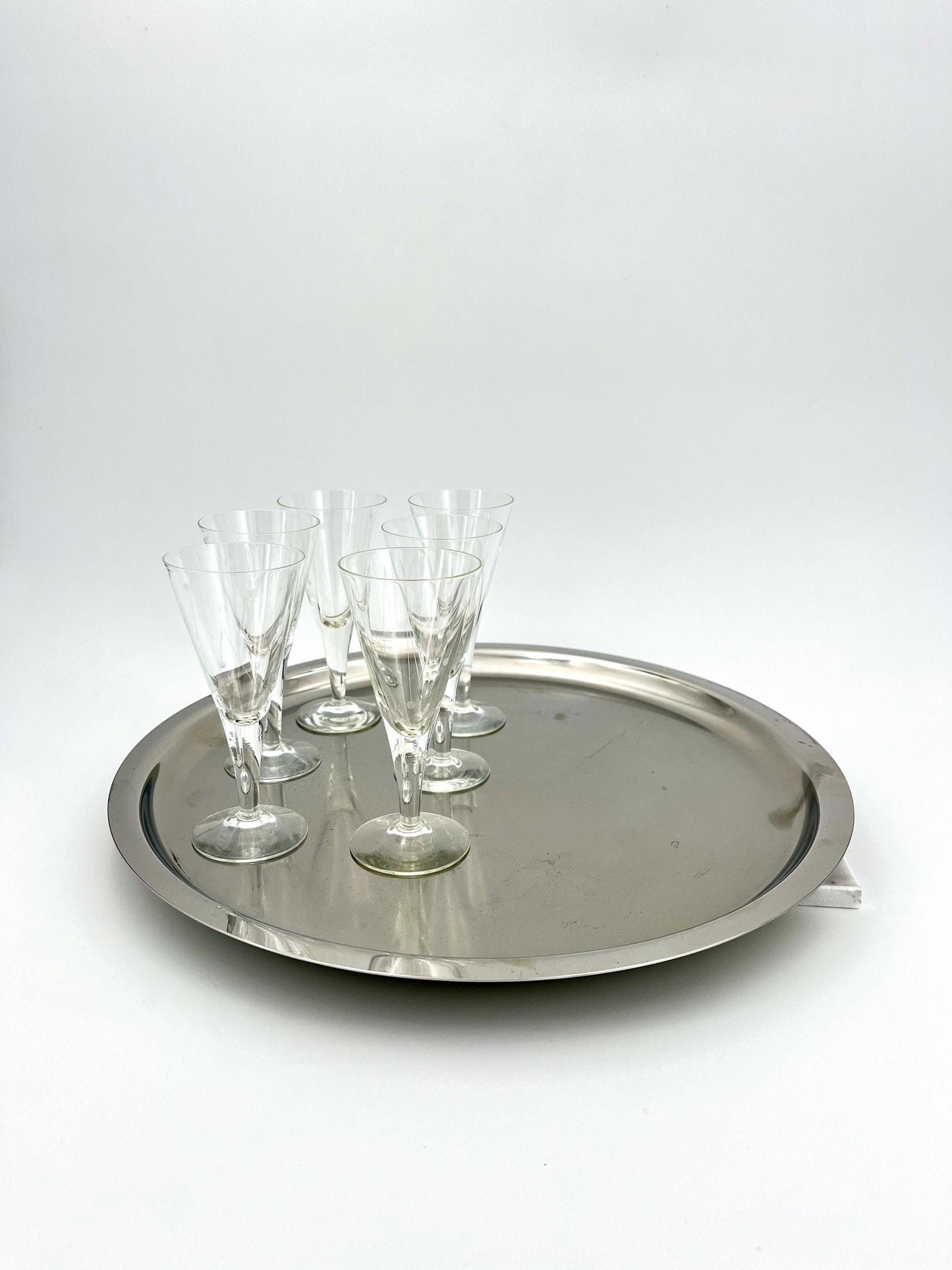 Set di 6 bicchieri Holmegaard Clausholm di Per Lütken, Danimarca, anni '50