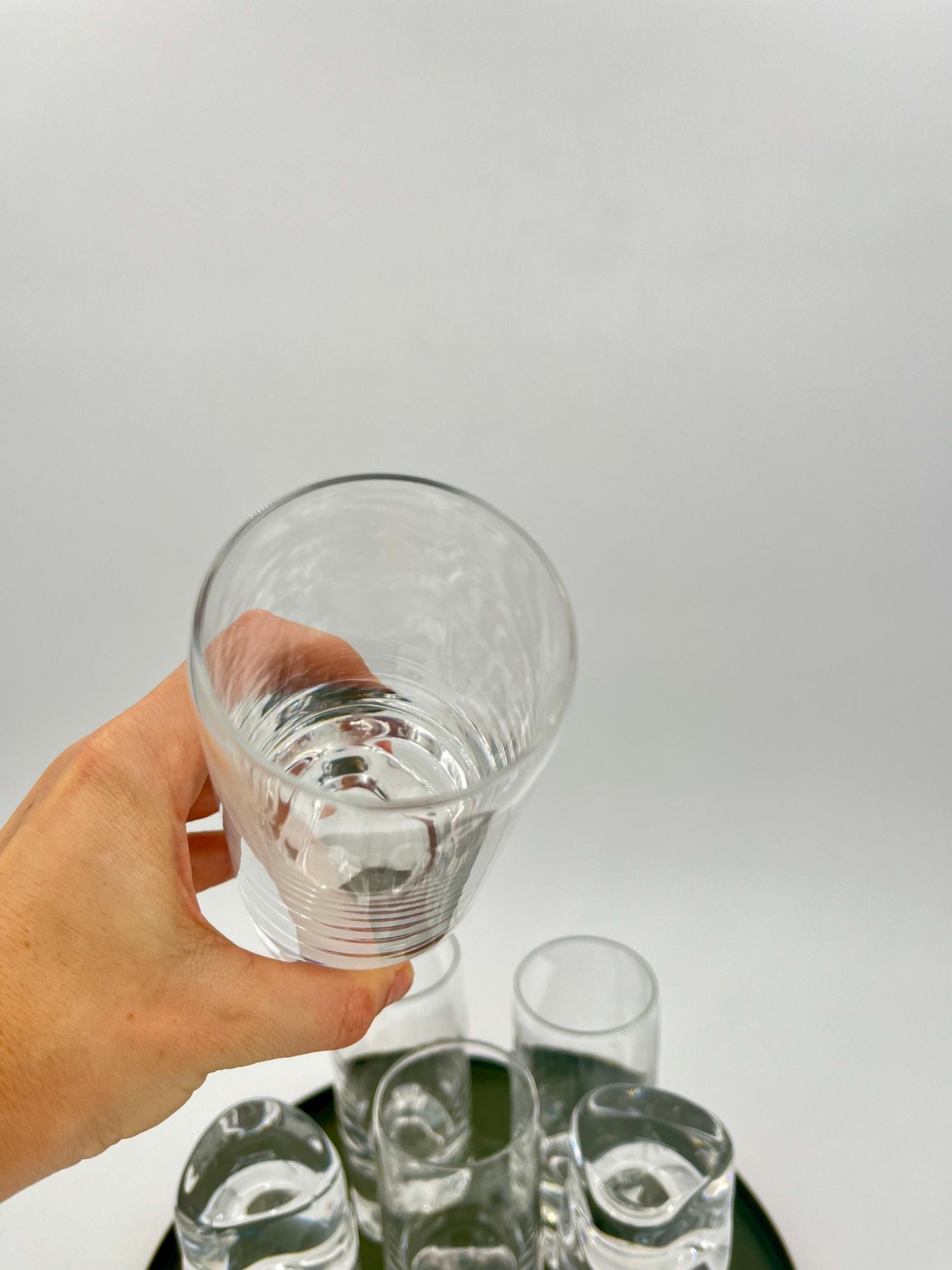 Pitagora Tumbler Gläser von Marco Zanuso für Arnolfo di Cambio, Italien, 1969