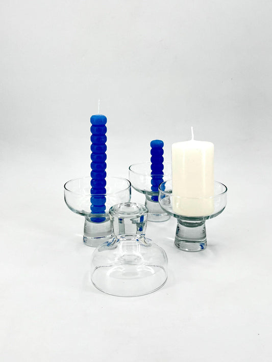 Candle Holders or Champagne Glasses - set of 4, 1960s