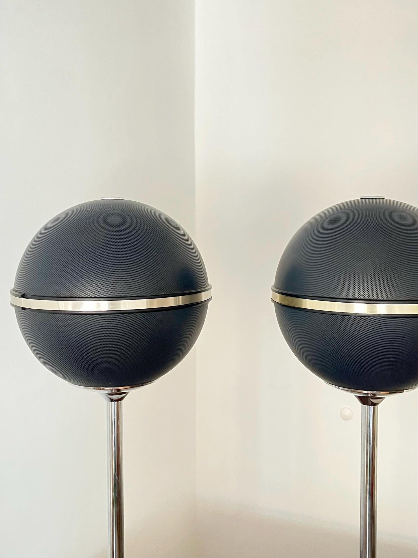 Grundig Audiorama 7000 / 8000 Spherical Speakers, Germany, 1970s