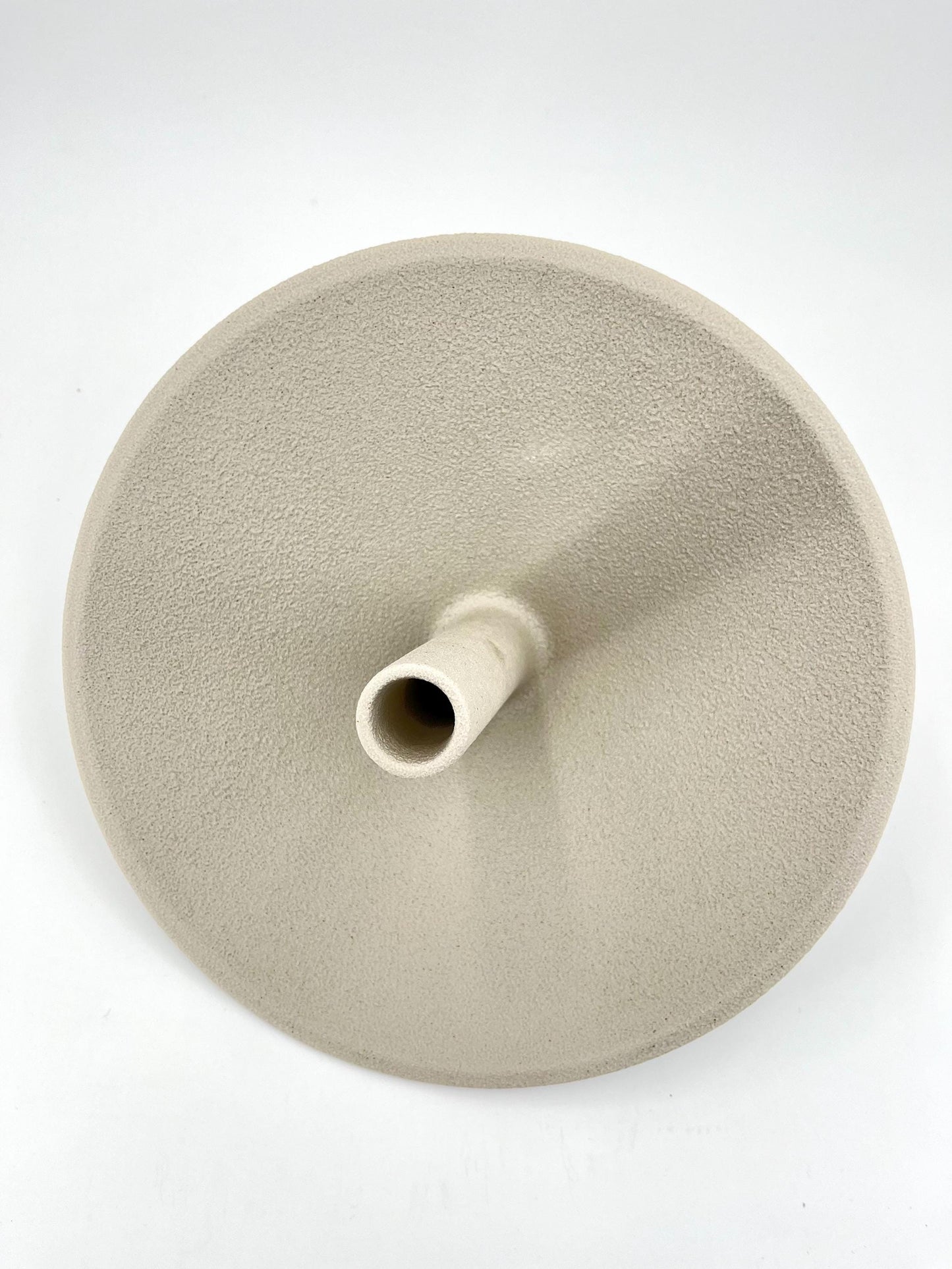 Straußförmige Soliflore-Vase aus Gres-Keramik von Lineasette, Italien, 1970er Jahre