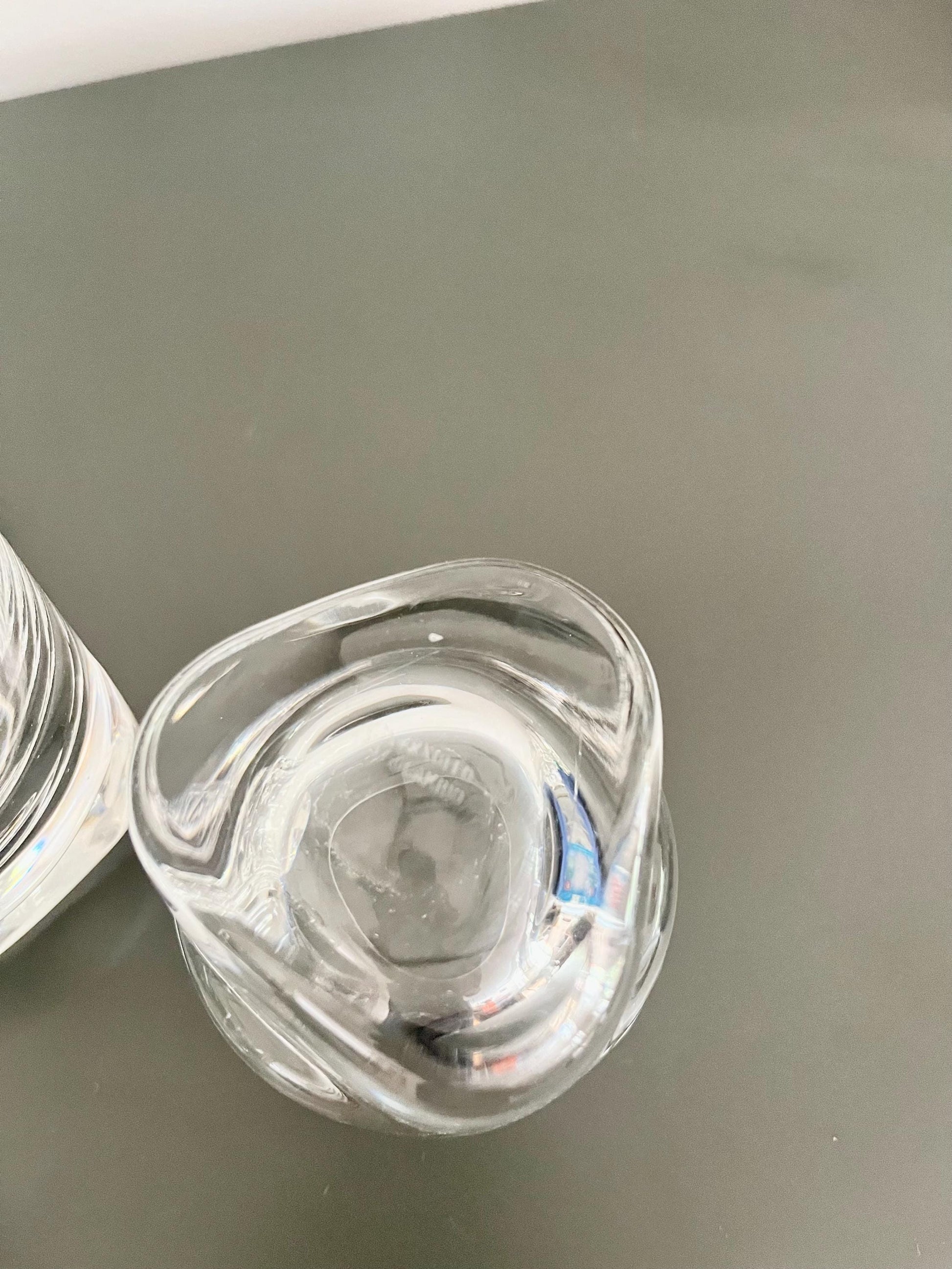 Vintage Pitagora shot glasses by Marco Zanuso for Arnolfo Di Cambio, Italy 1969, mid-century geometric shot glasses