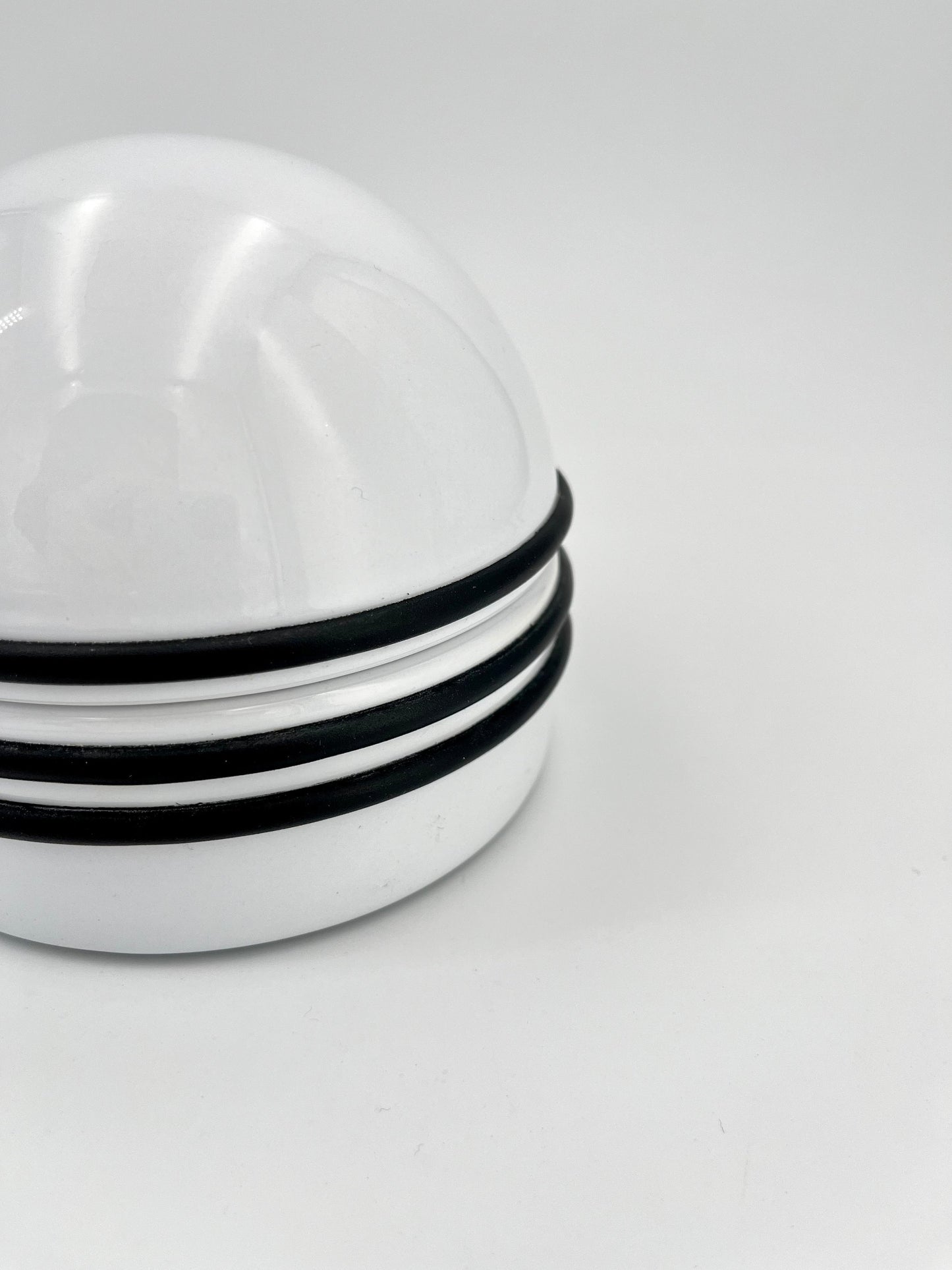Set 2 Ceramic Jewelry Box, Italy, 1970s