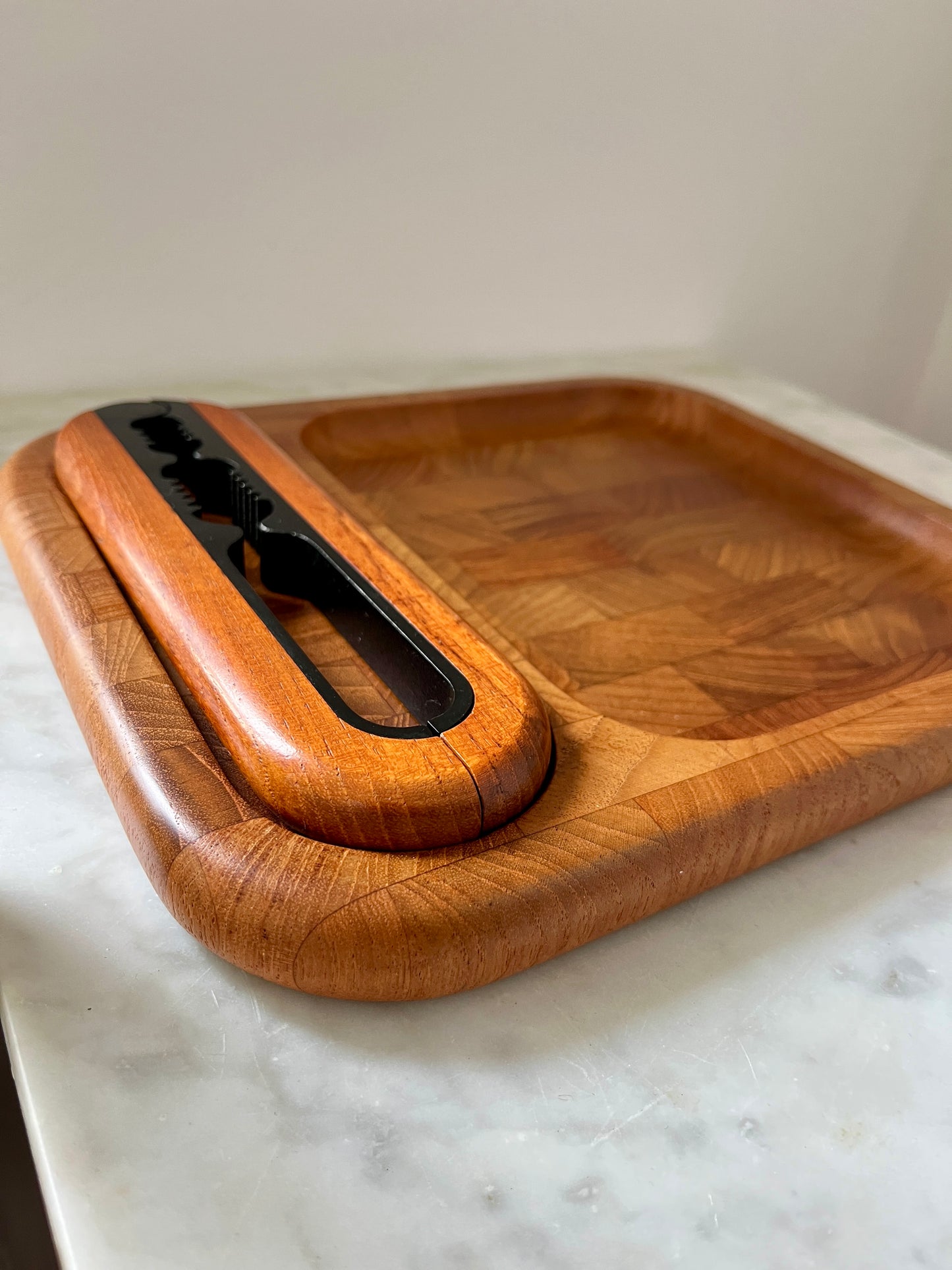 Vintage Digsmed Teak Nutcracker Set by Nissen, Denmark 1960s