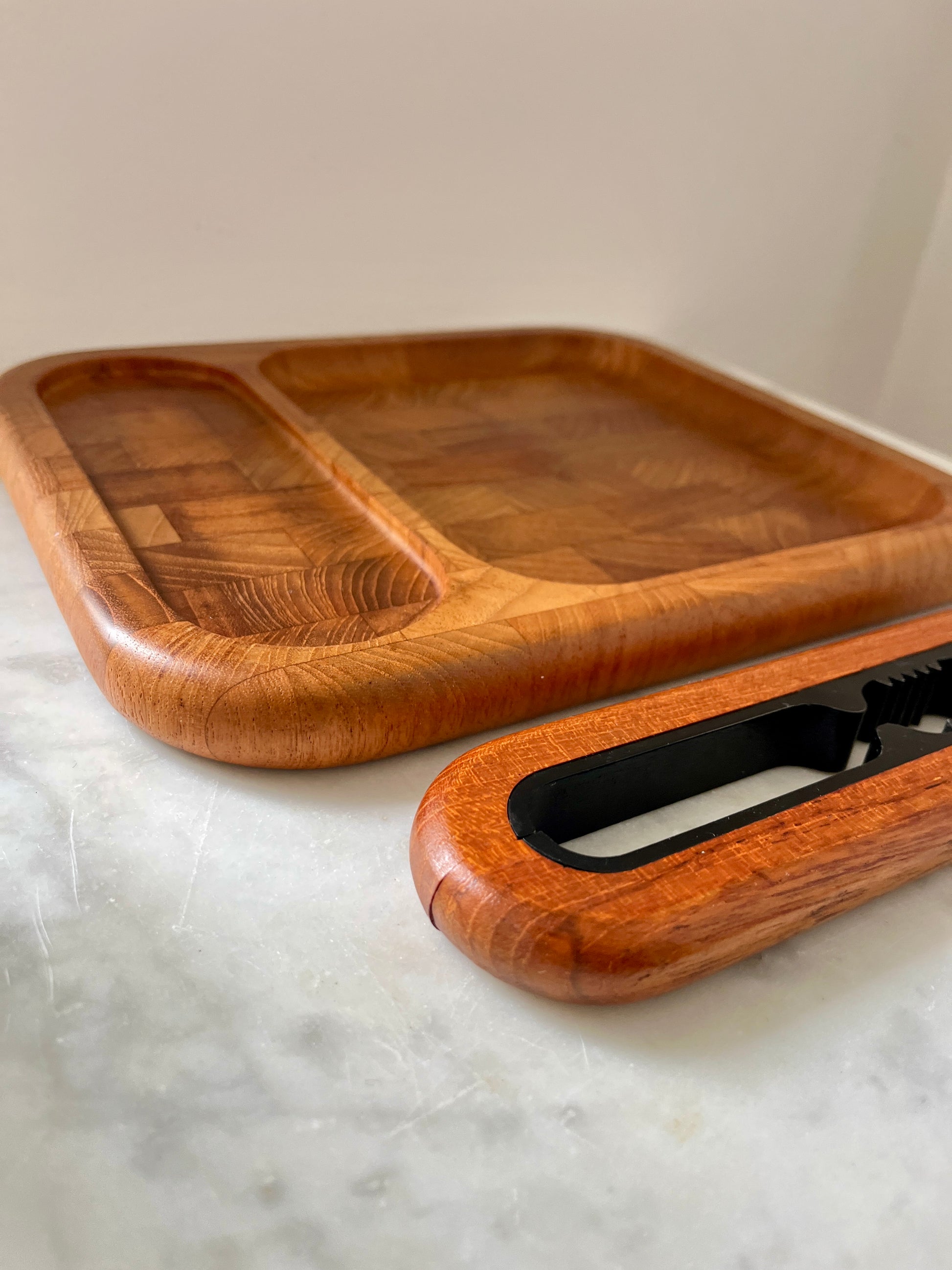 Vintage Digsmed Teak Nutcracker Set by Nissen, Denmark 1960s