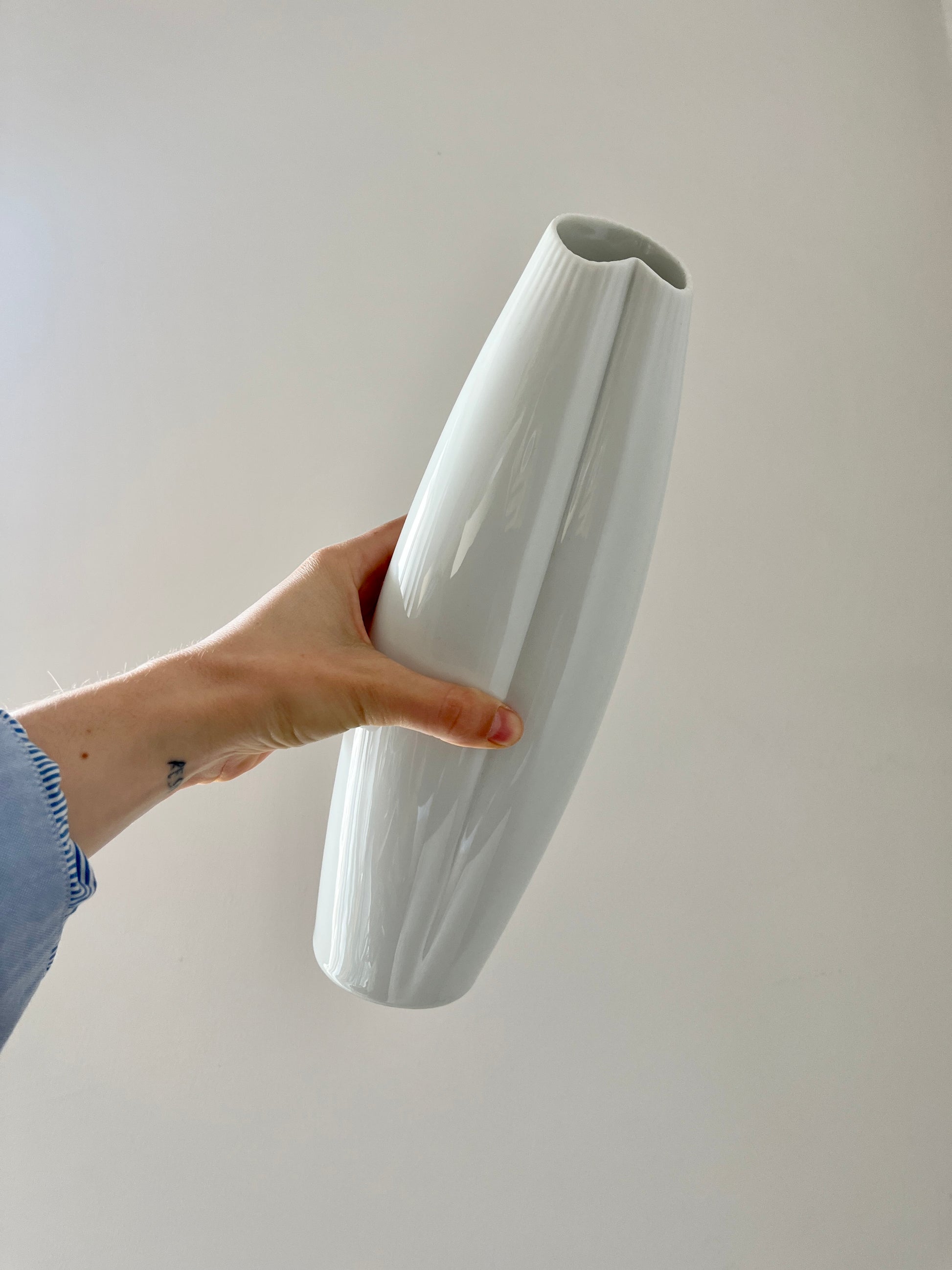 Vintage Rosenthal Studio Line vase model 2737, designed by Tapio Wirkkala i