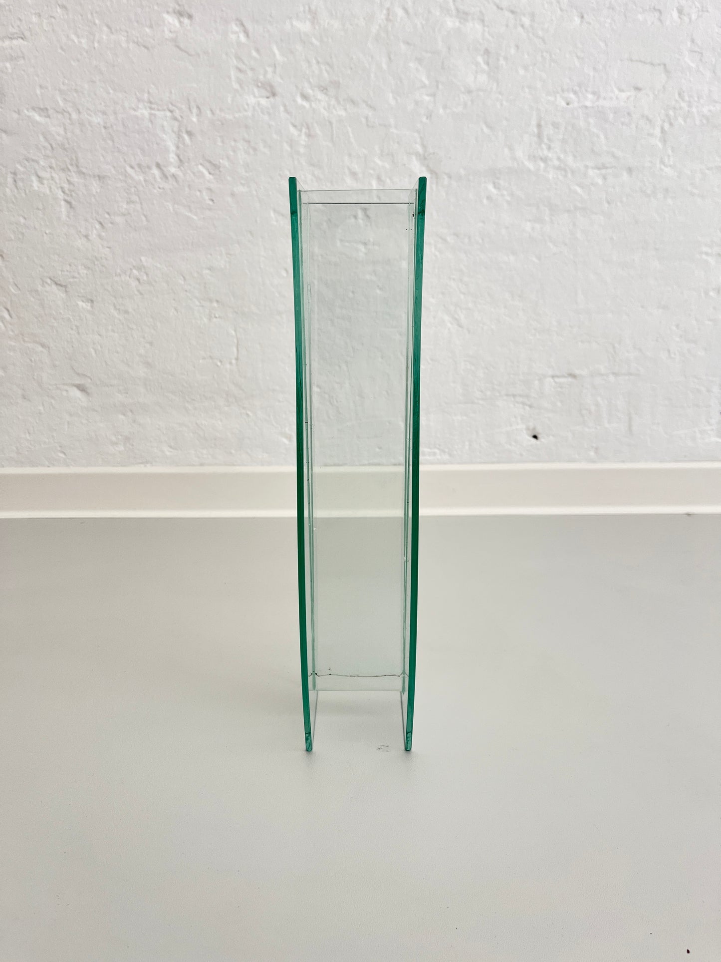 Sculptural Glass Vase, Italy 1980s
