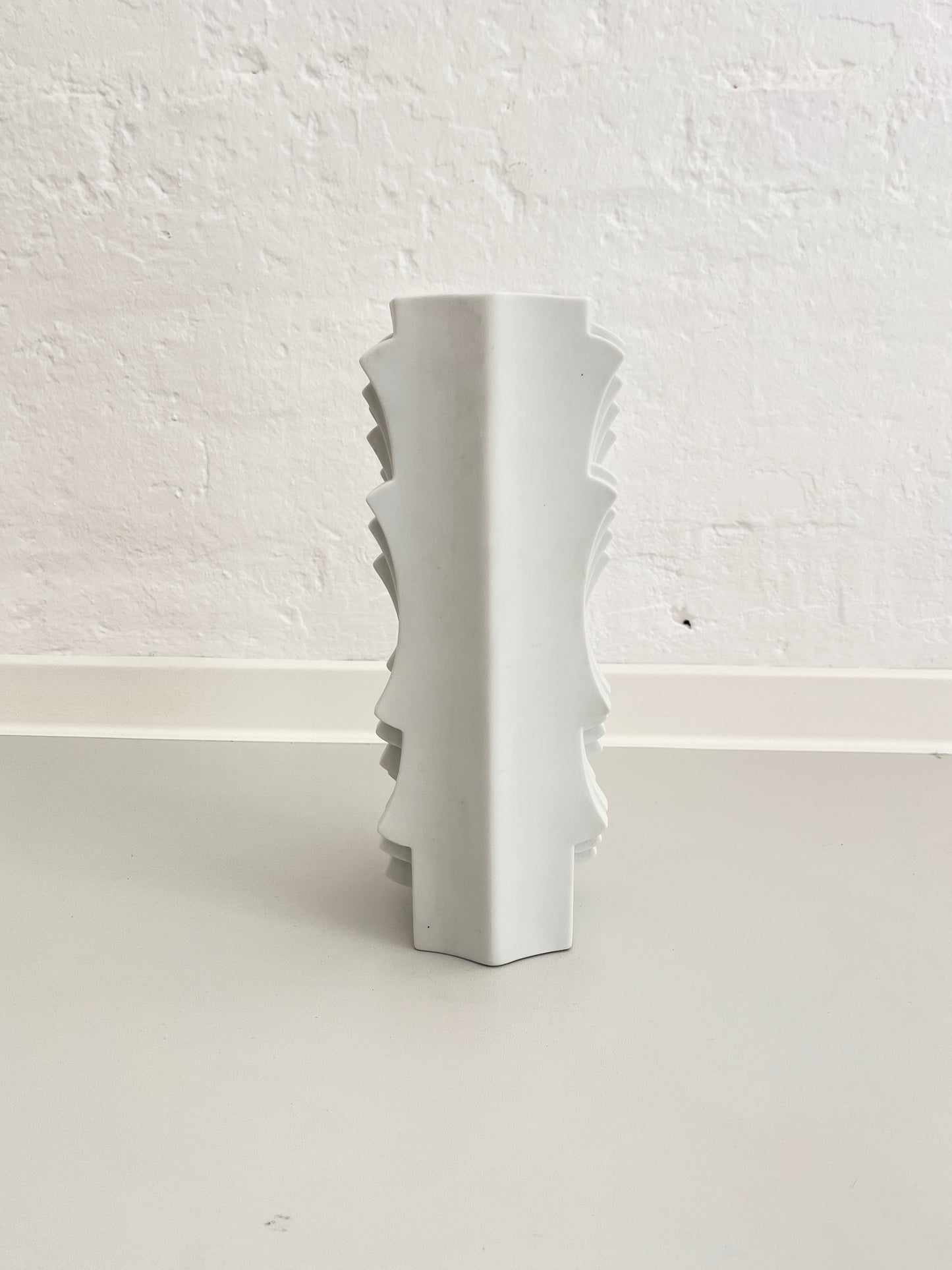 Vintage Bisque Porcelain Vase by Heinrich Fuchs for Hutschenreuther, Archais Series, Germany 1970s