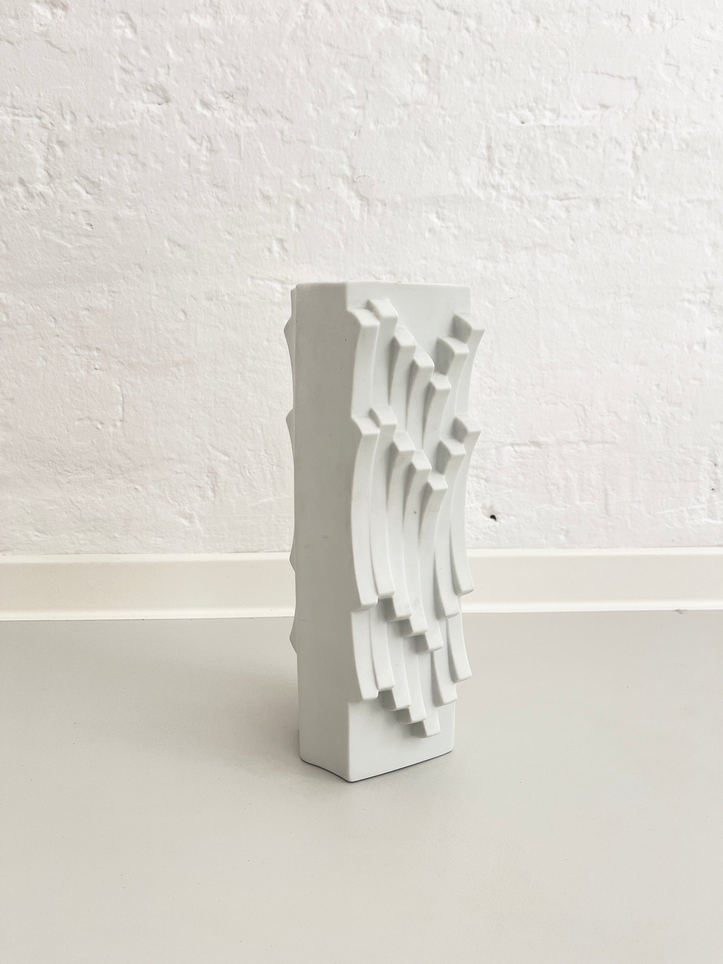 Vintage Bisque Porcelain Vase by Heinrich Fuchs for Hutschenreuther, Archais Series, Germany 1970s
