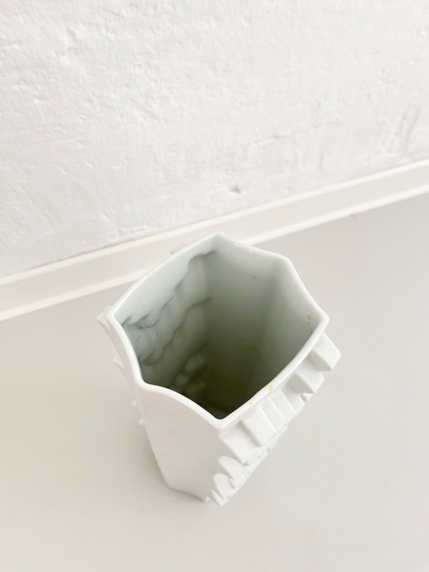 Vintage Bisque Porcelain Vase by Heinrich Fuchs for Hutschenreuther, Archais Series, Germany 1970s