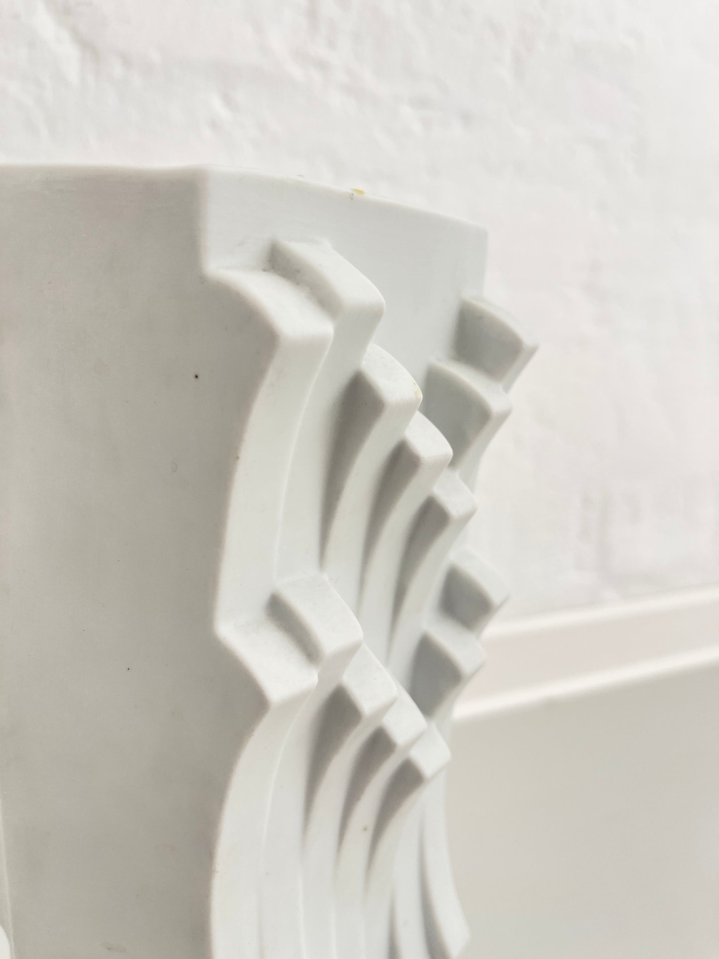 Vintage Bisque Porcelain Vase by Heinrich Fuchs for Hutschenreuther, Archais Series, Germany 1970s