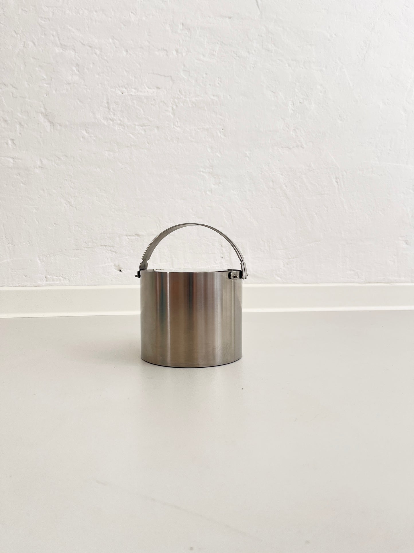 Stelton Cylinda-Line Eiskübel aus Edelstahl von Arne Jacobsen, Dänemark