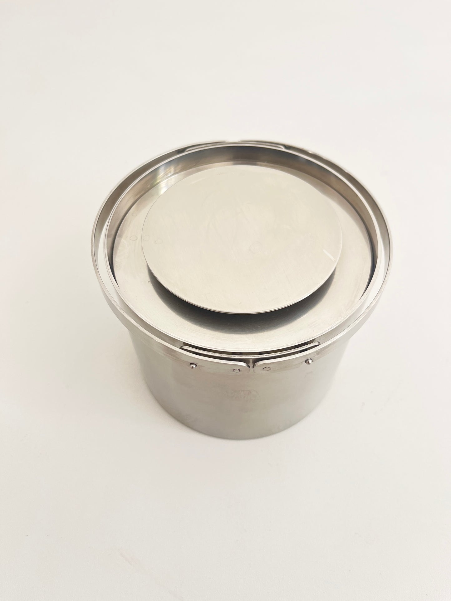 Stelton Cylinda-Line Eiskübel aus Edelstahl von Arne Jacobsen, Dänemark