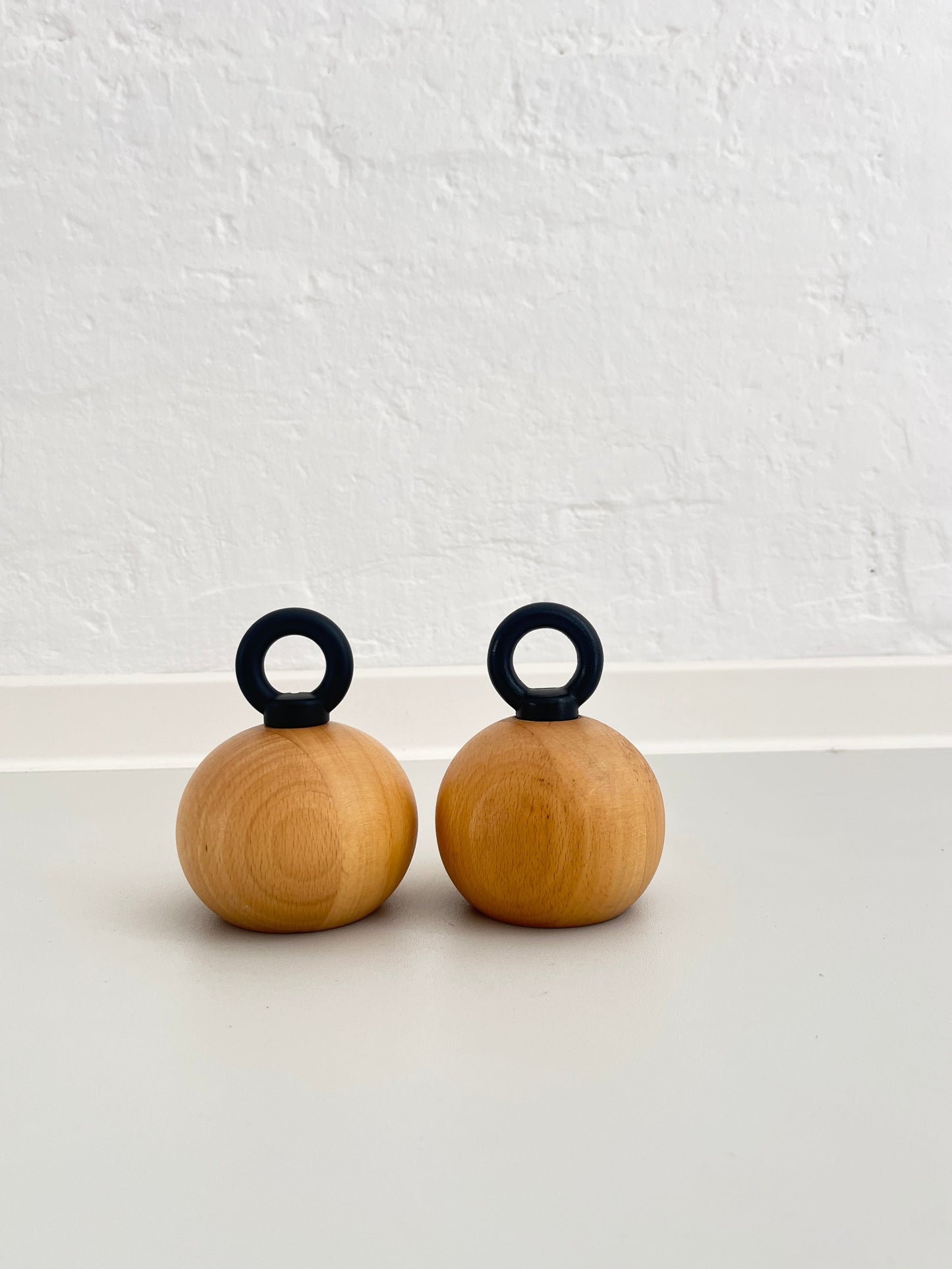 Richard Nissen for Bodum Beechwood Salt & Pepper Mills, Denmark, 1970s