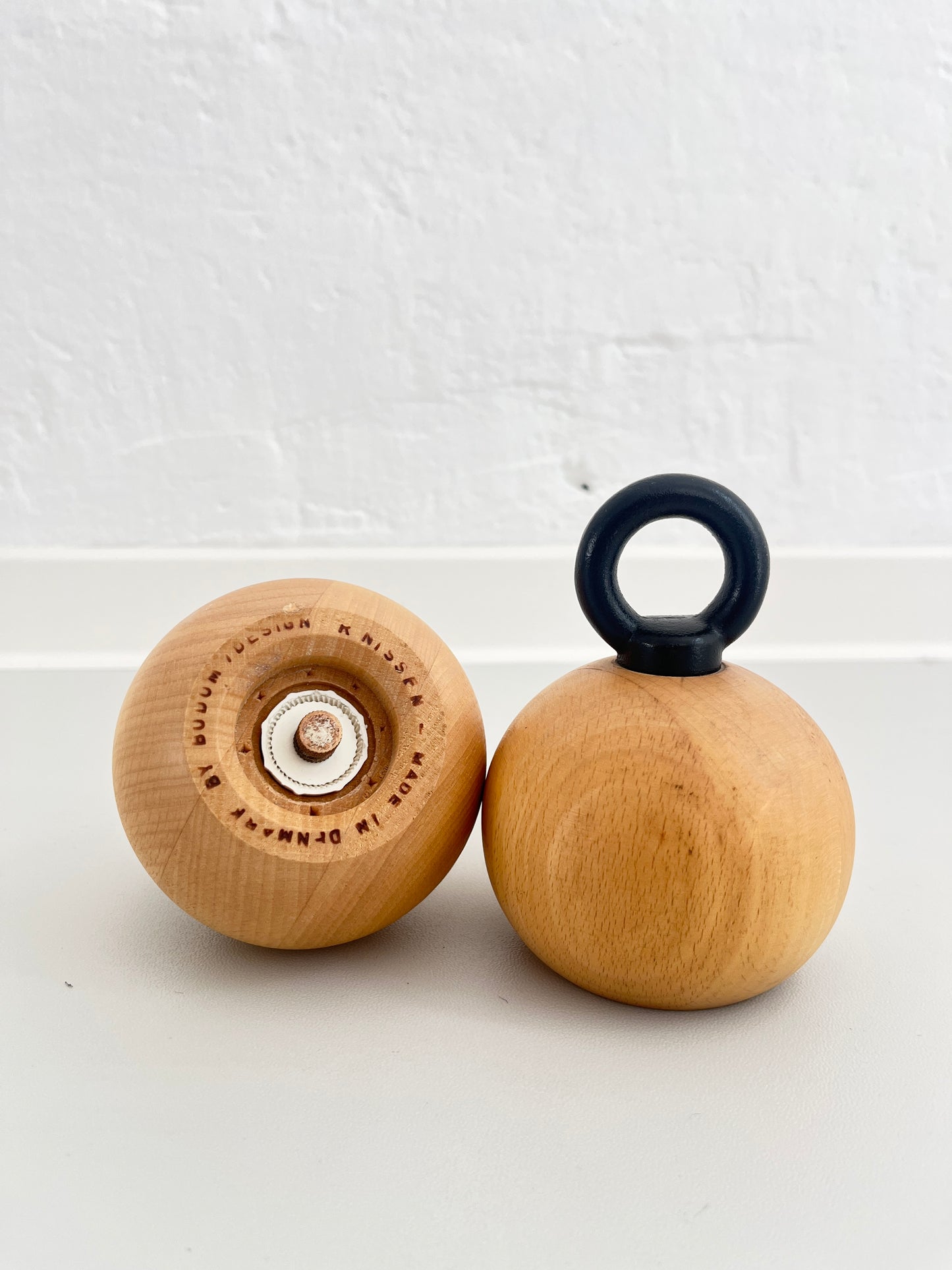 Richard Nissen for Bodum Beechwood Salt & Pepper Mills, Denmark, 1970s