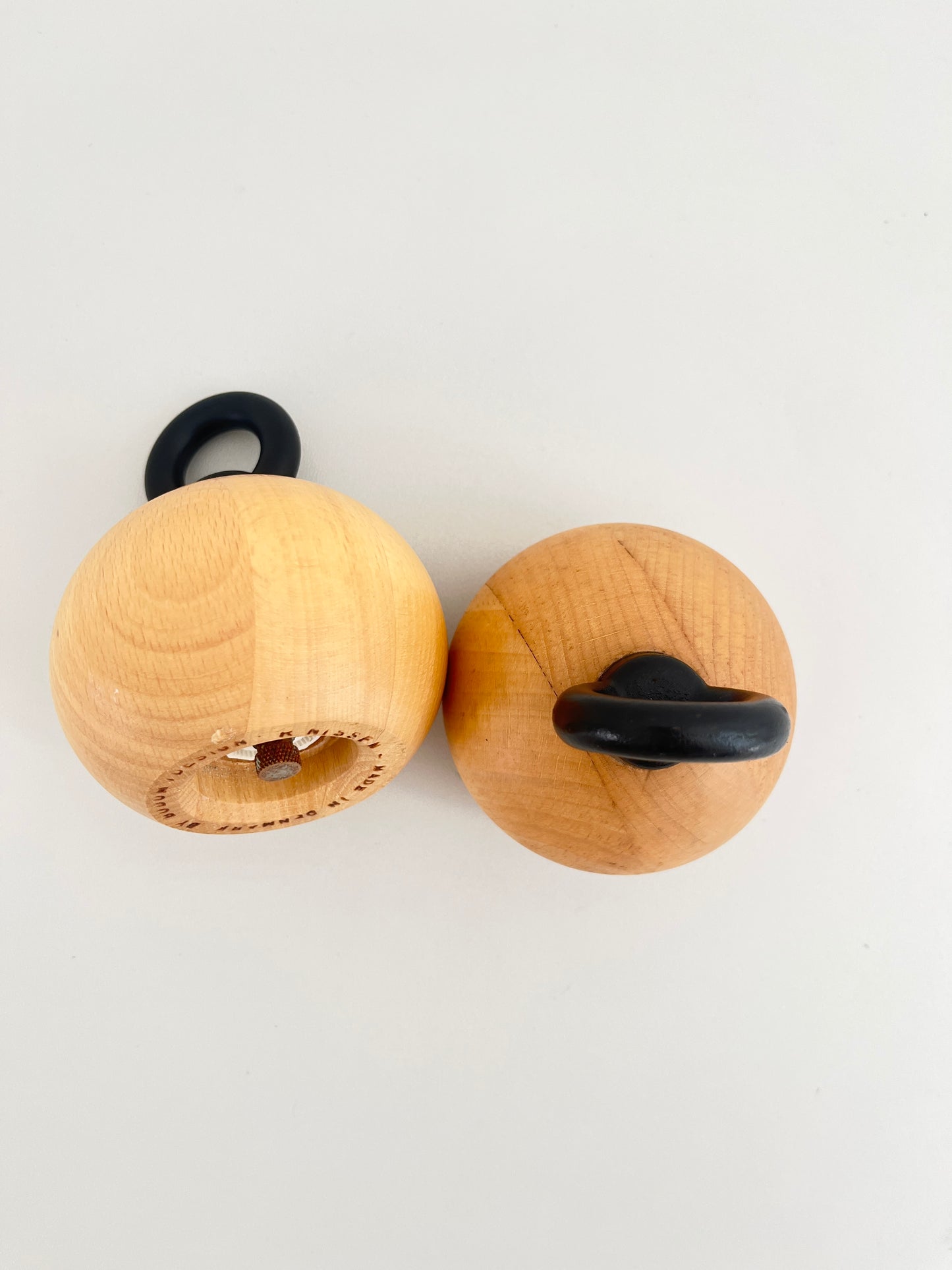Richard Nissen for Bodum Beechwood Salt & Pepper Mills, Denmark, 1970s