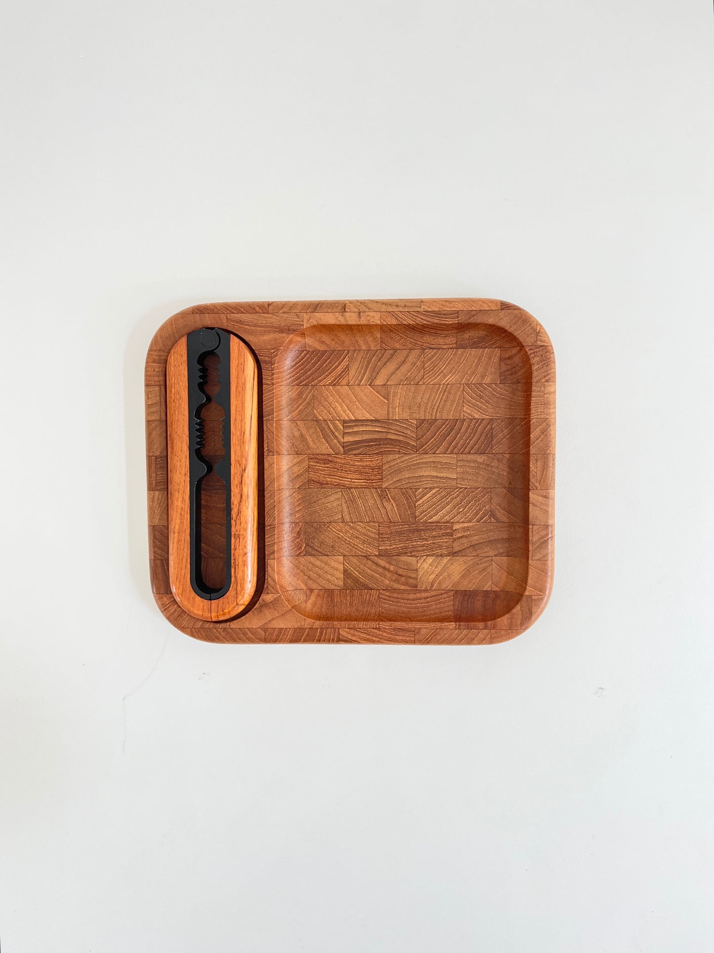 Vintage Digsmed Teak Nutcracker Set by Nissen, Denmark 1960s