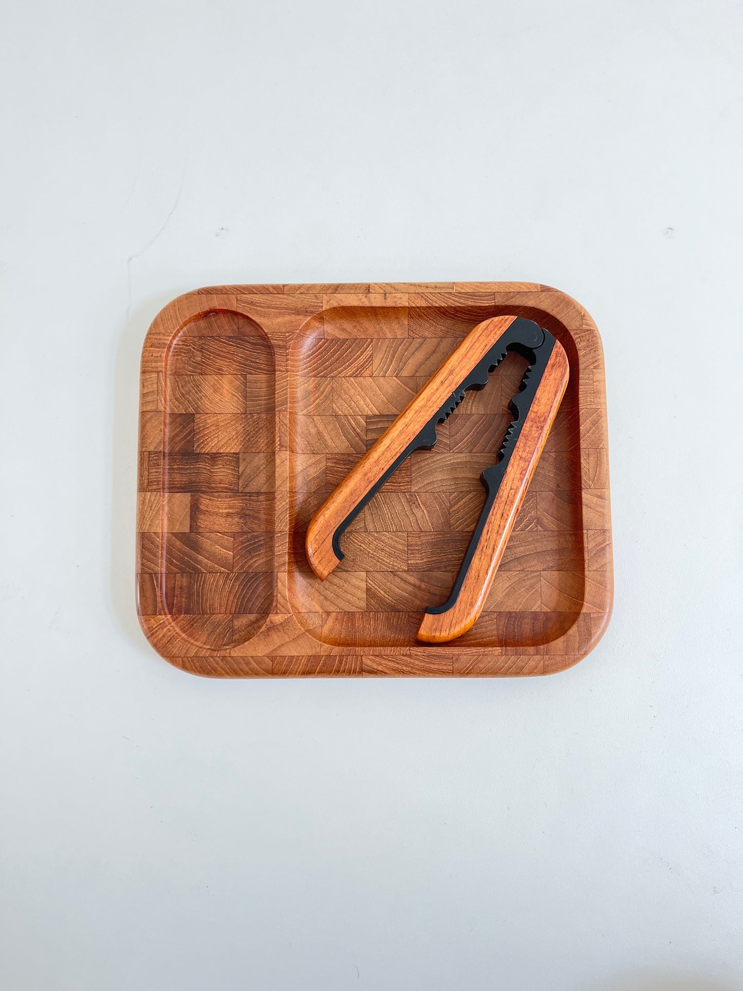 Vintage Digsmed Teak Nutcracker Set by Nissen, Denmark 1960s