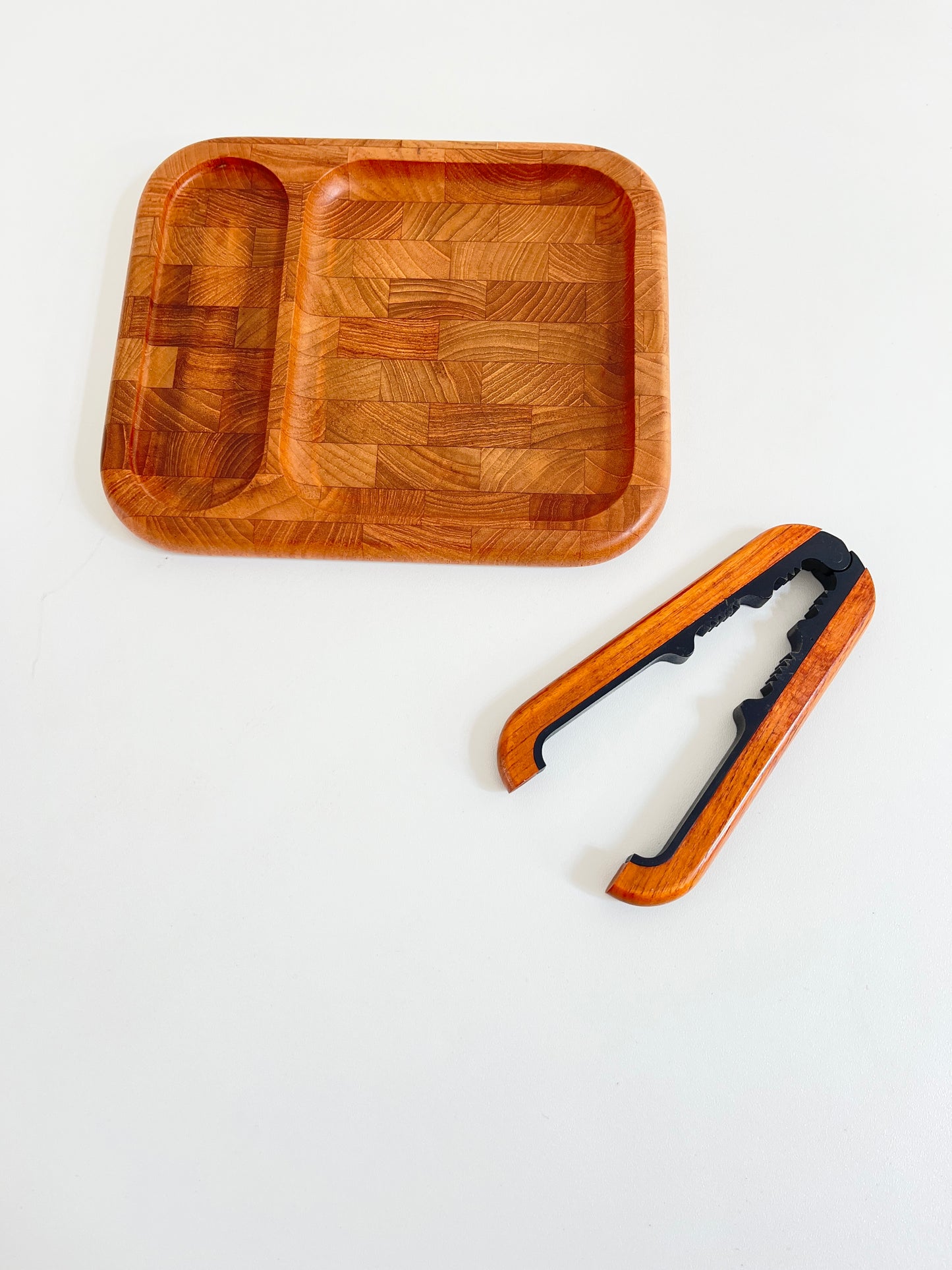 Vintage Digsmed Teak Nutcracker Set by Nissen, Denmark 1960s
