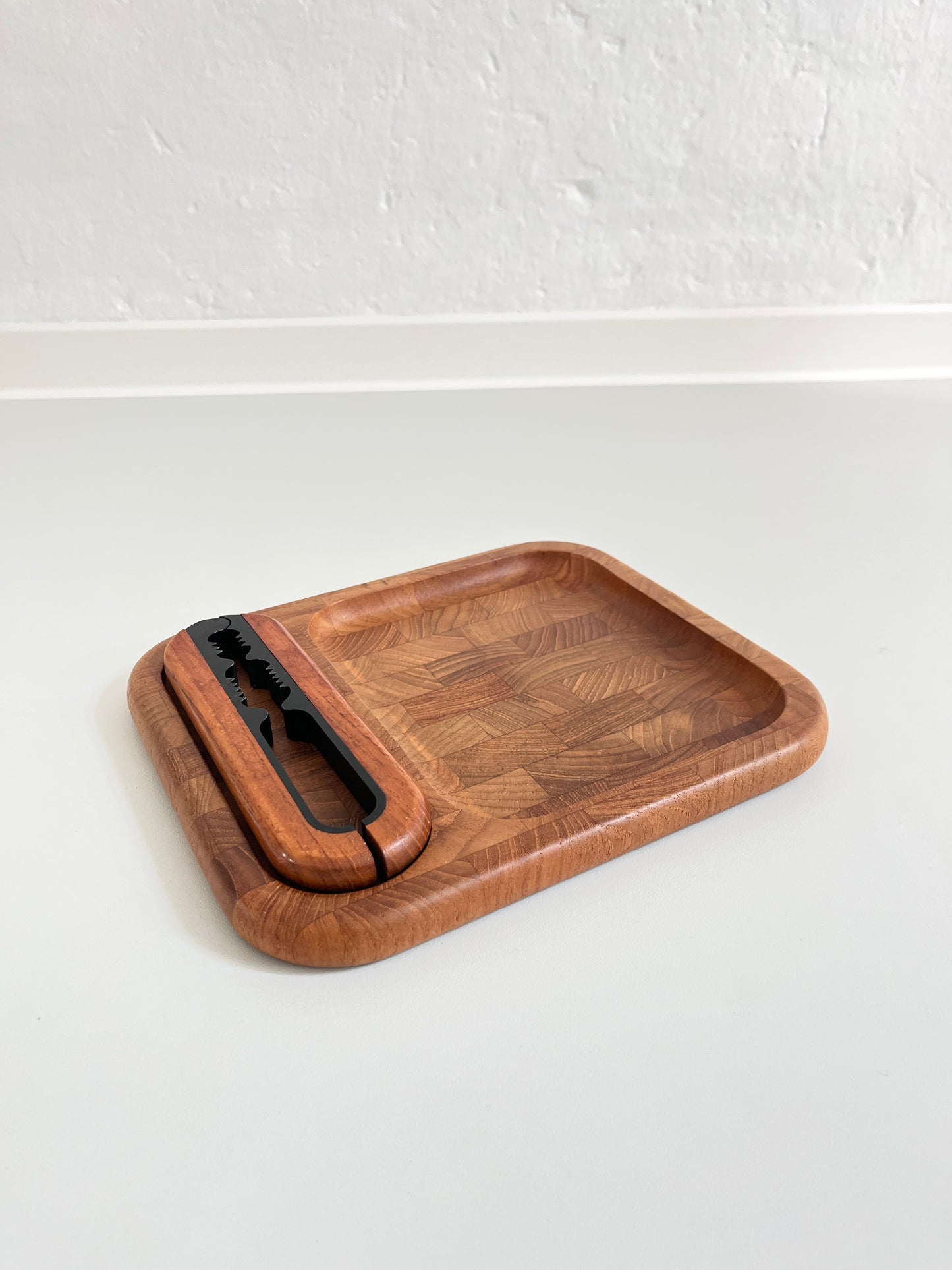 Vintage Digsmed Teak Nutcracker Set by Nissen, Denmark 1960s