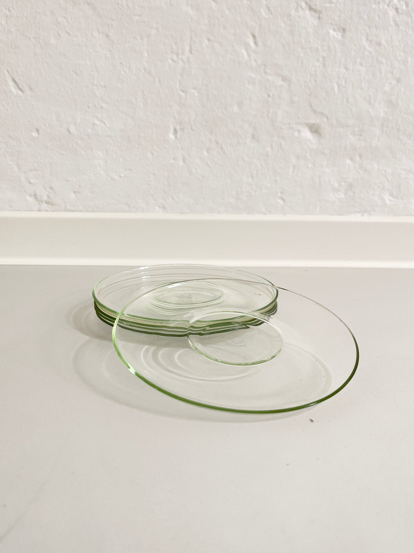 Vintage Jenaer Glas Saucers - Set of 6, Germany, 1950s