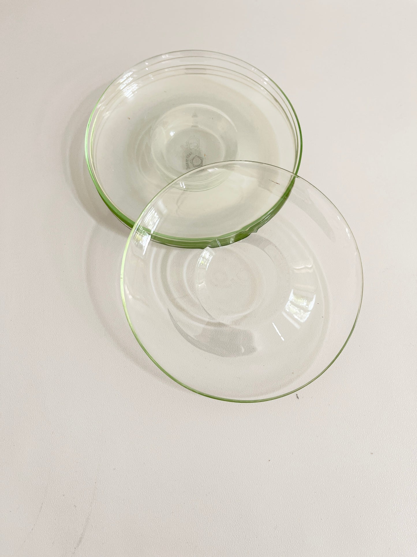 Vintage Jenaer Glas Saucers - Set of 6, Germany, 1950s