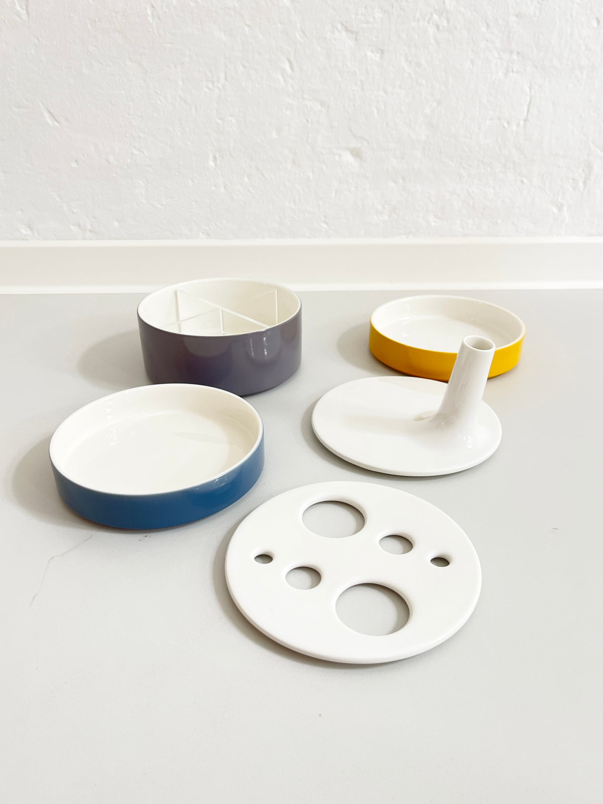 German Villeroy & Boch Modular Bathroom Organizer from 1980s