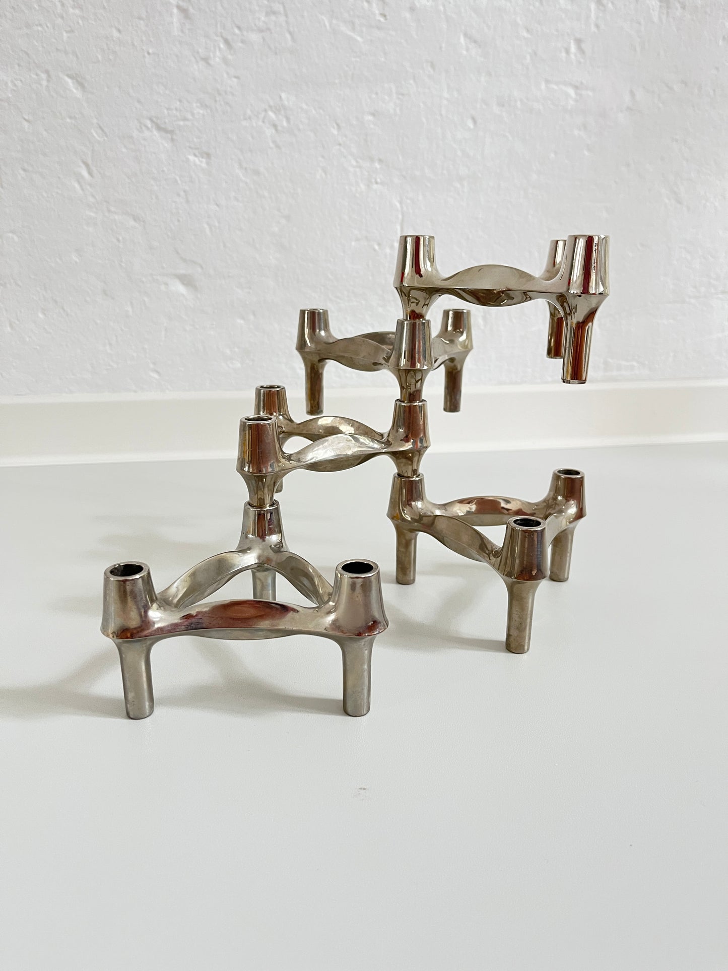 Vintage Stoff Nagel Modular Candle Holder, BMF, Germany, 1970s