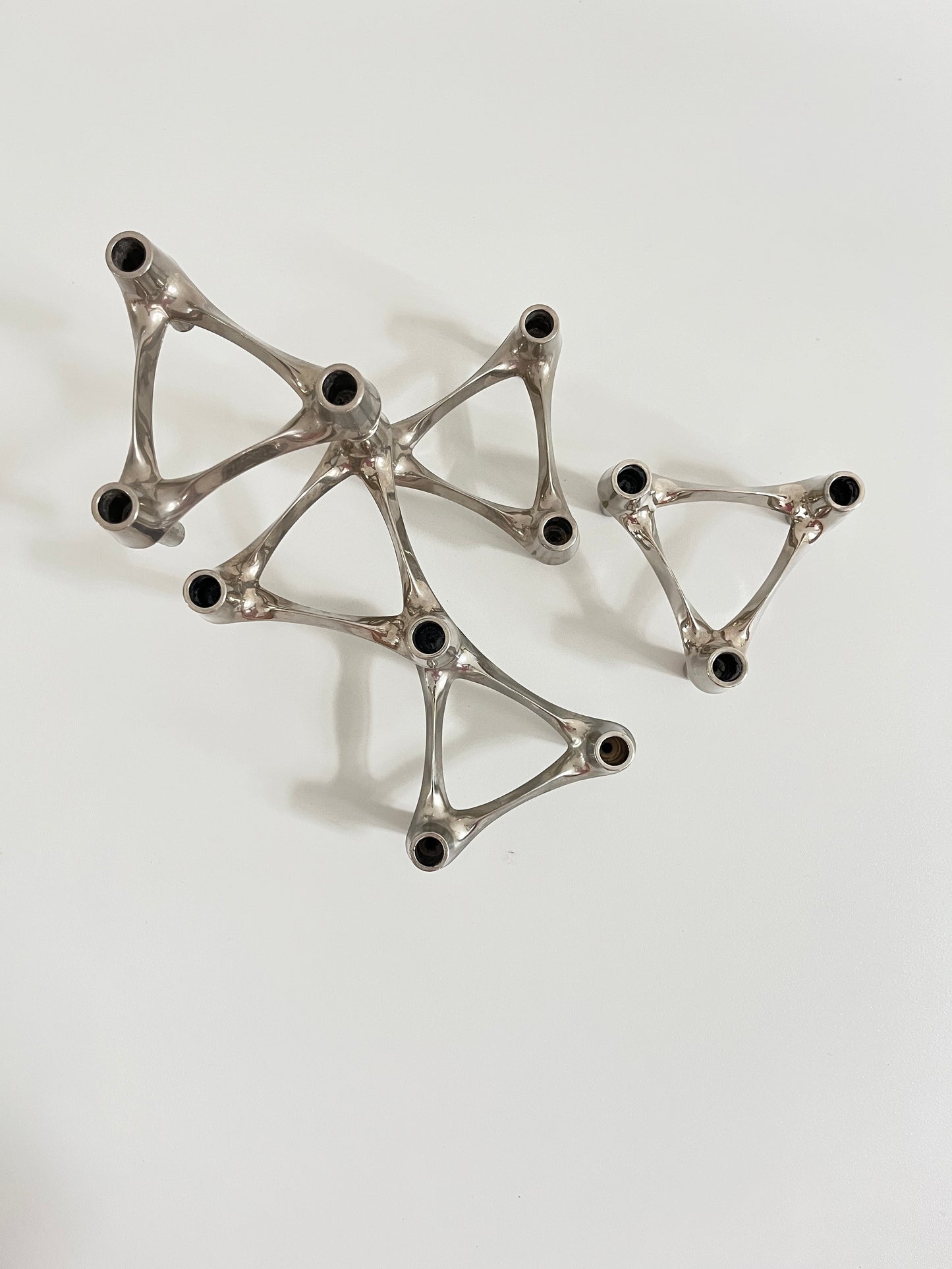 Vintage Stoff Nagel Modular Candle Holder, BMF, Germany, 1970s