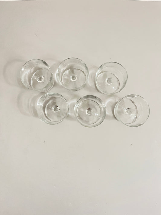 Champagne Glasses by Luminarc Cavalier - Set of 6, France, 1960s