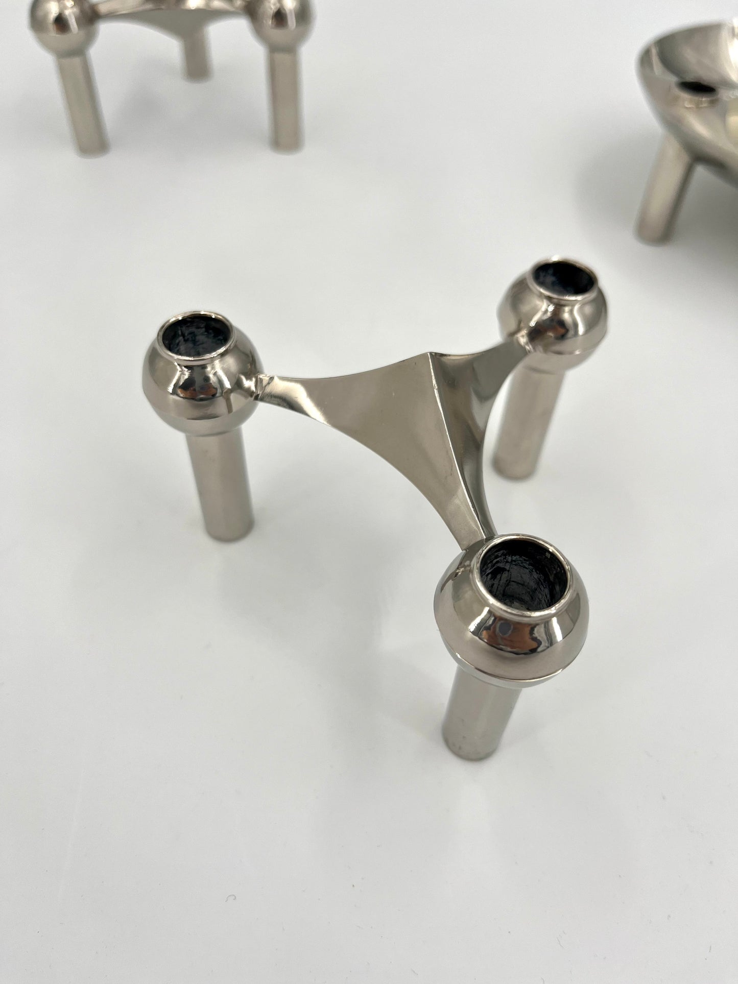 Stoff Nagel Modular Candle Holder, Gerrmany, 1970s