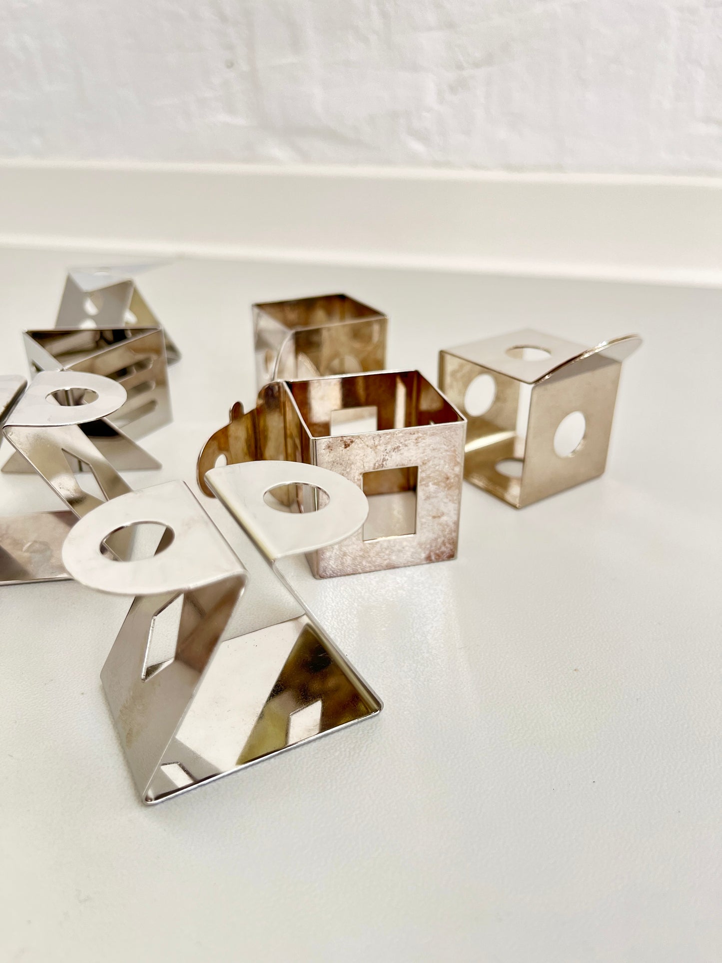 Memphis Design Napkin Rings by Nathalie Du Pasquier for Bodum, 1980s