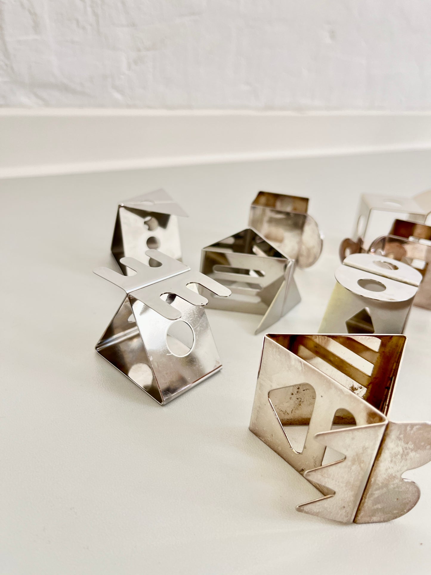 Memphis Design Napkin Rings by Nathalie Du Pasquier for Bodum, 1980s
