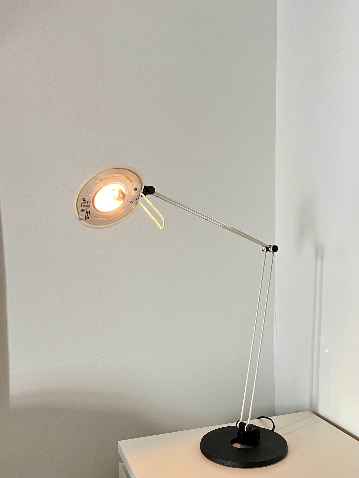 Ikea Postmoderne Schreibtischlampe Typ B 606, 1980er Jahre