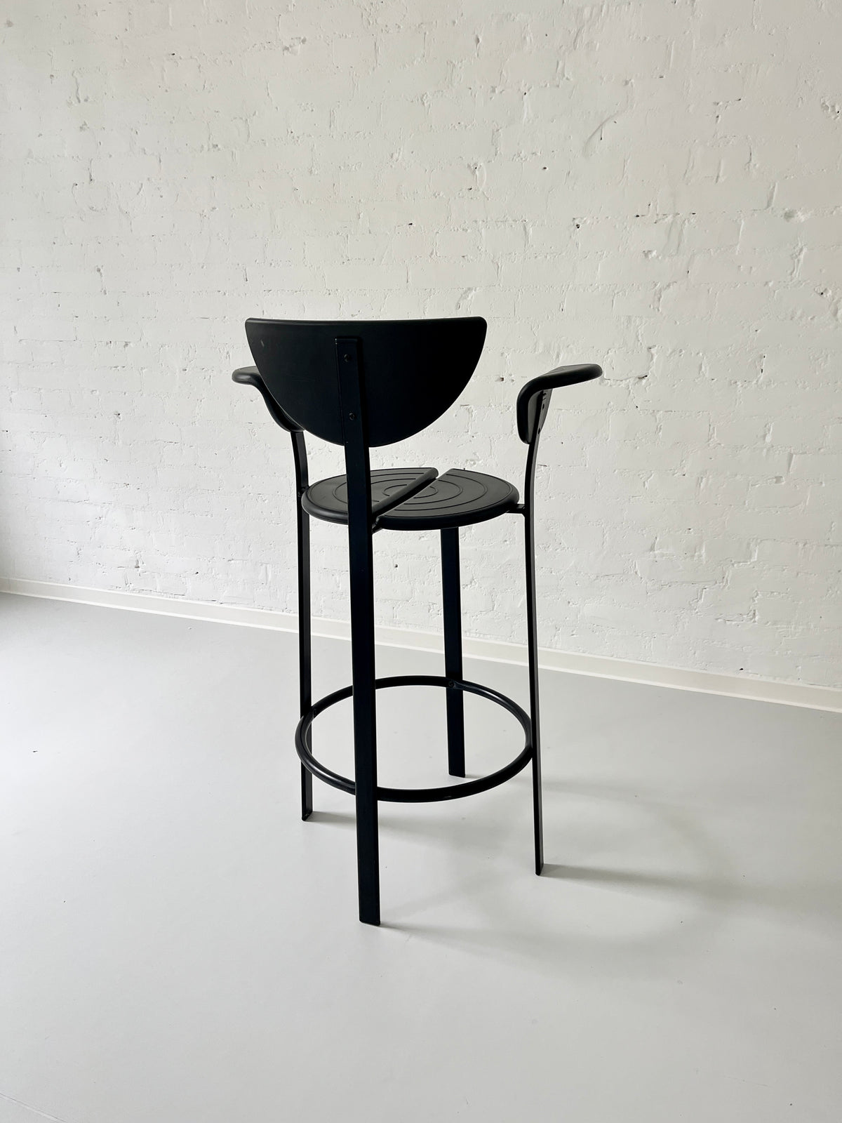 "Luna" Bar Stool by Gammelgaard & Mathiesen x Bent Krogh, Denmark 1980s