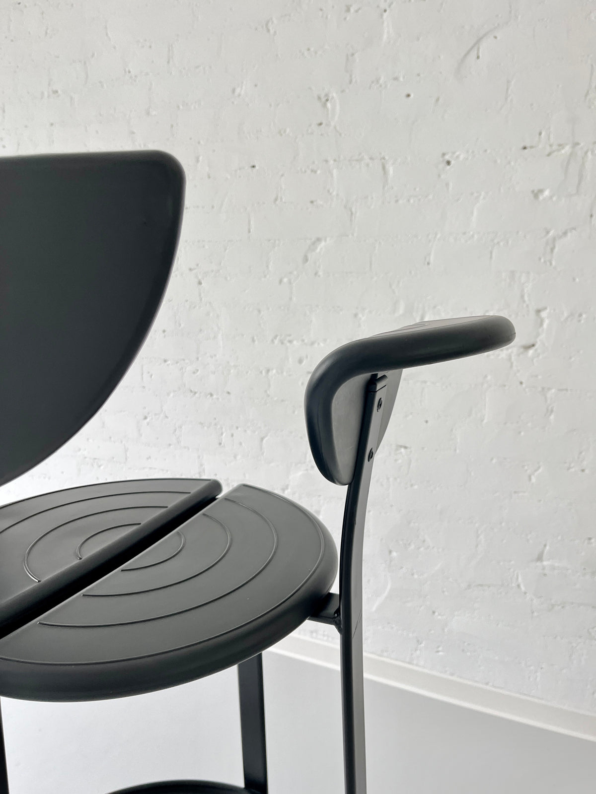 "Luna" Bar Stool by Gammelgaard & Mathiesen x Bent Krogh, Denmark 1980s