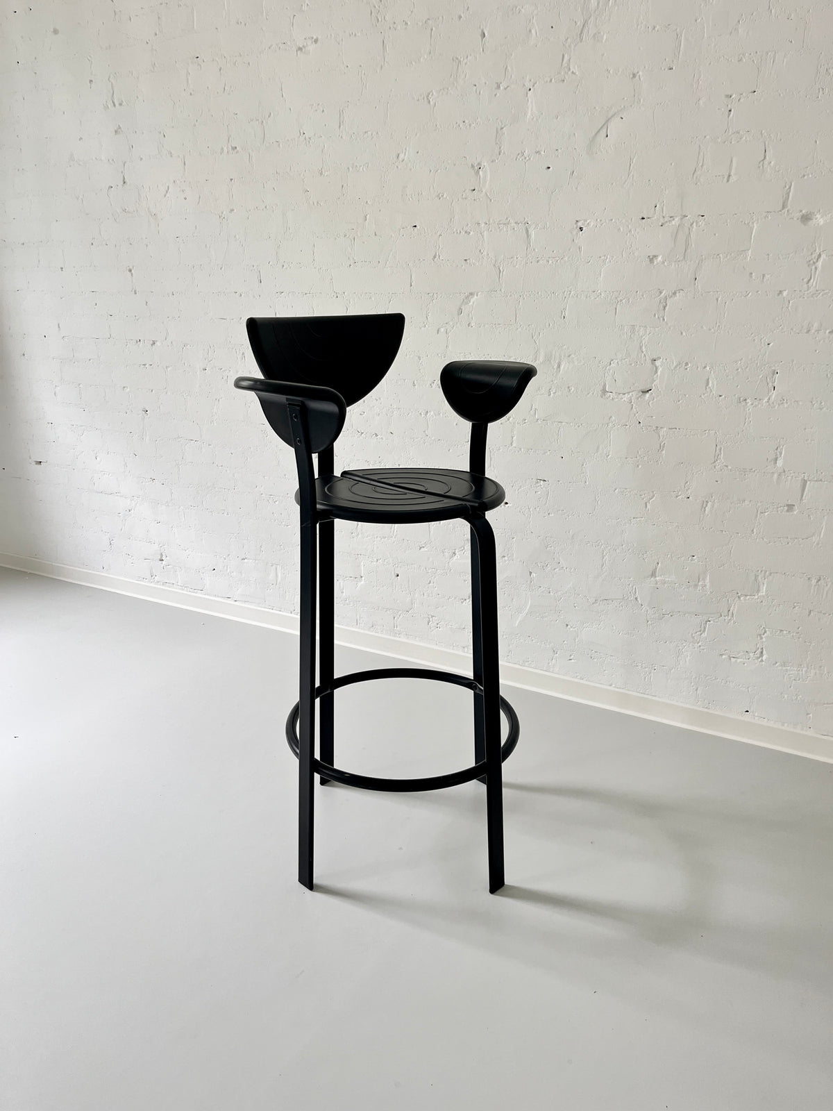 "Luna" Bar Stool by Gammelgaard & Mathiesen x Bent Krogh, Denmark 1980s
