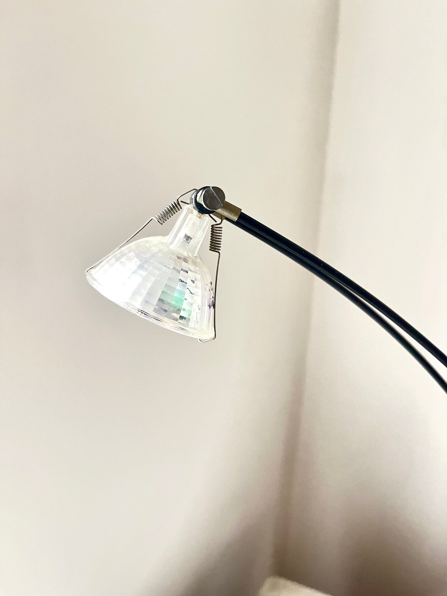 Minimalistische Tischbogenleuchte von Hustadt Leuchten, Deutschland, 1980er Jahre