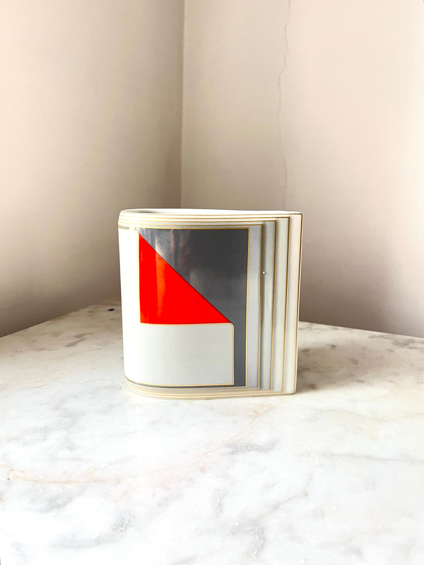 Keramikvase der Rosenthal Studio Line von Christa Goltz, Deutschland, 1980er Jahre
