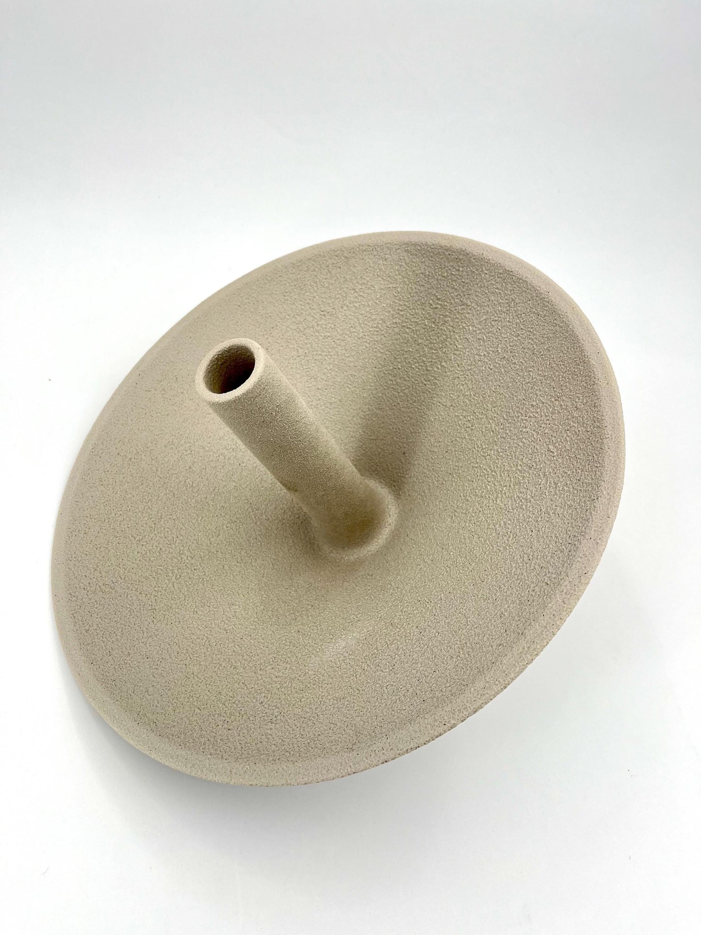 Straußförmige Soliflore-Vase aus Gres-Keramik von Lineasette, Italien, 1970er Jahre