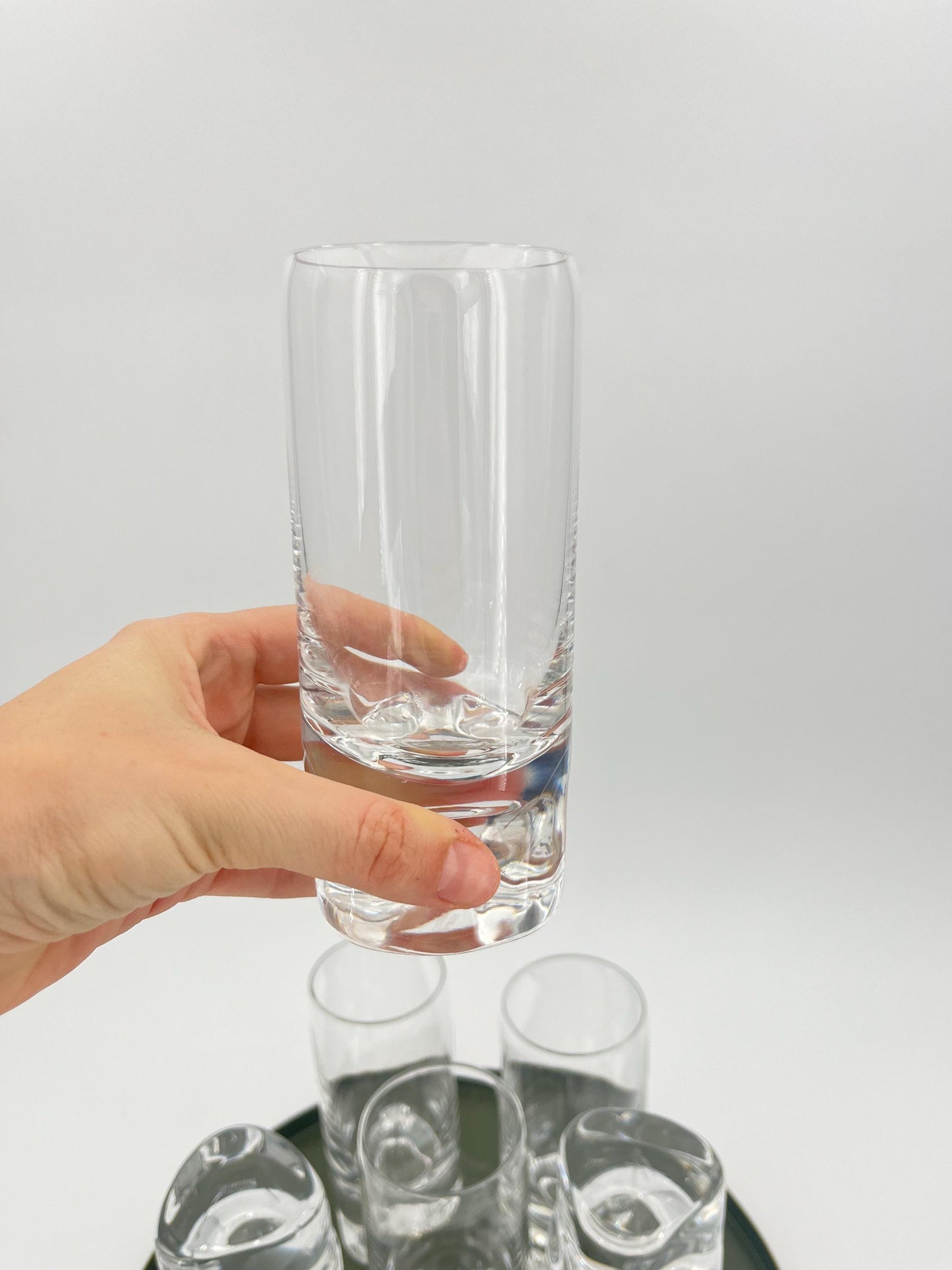 Pitagora Tumbler Gläser von Marco Zanuso für Arnolfo di Cambio, Italien, 1969