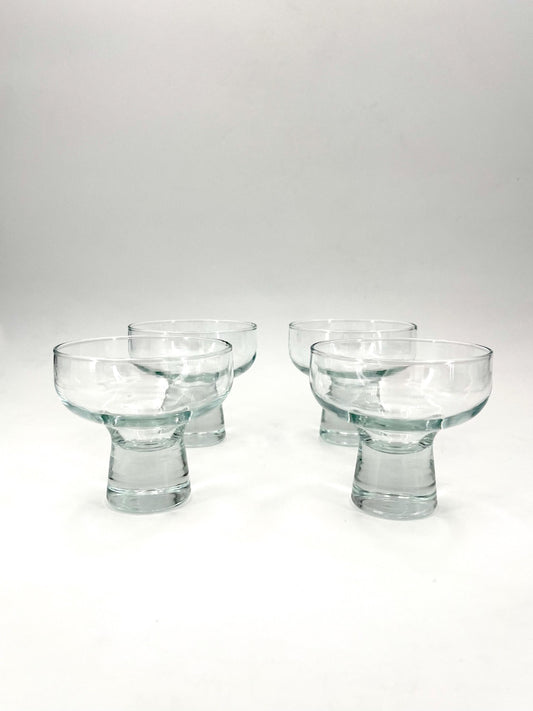 Candle Holders or Champagne Glasses - set of 4, 1960s