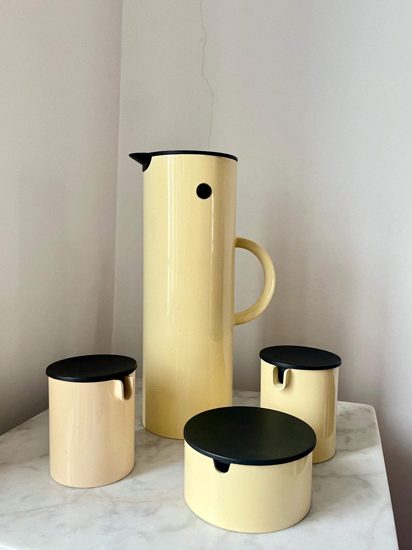 Stelton EM77 Vacuum Jug Set by Erik Magnussen, Denmark