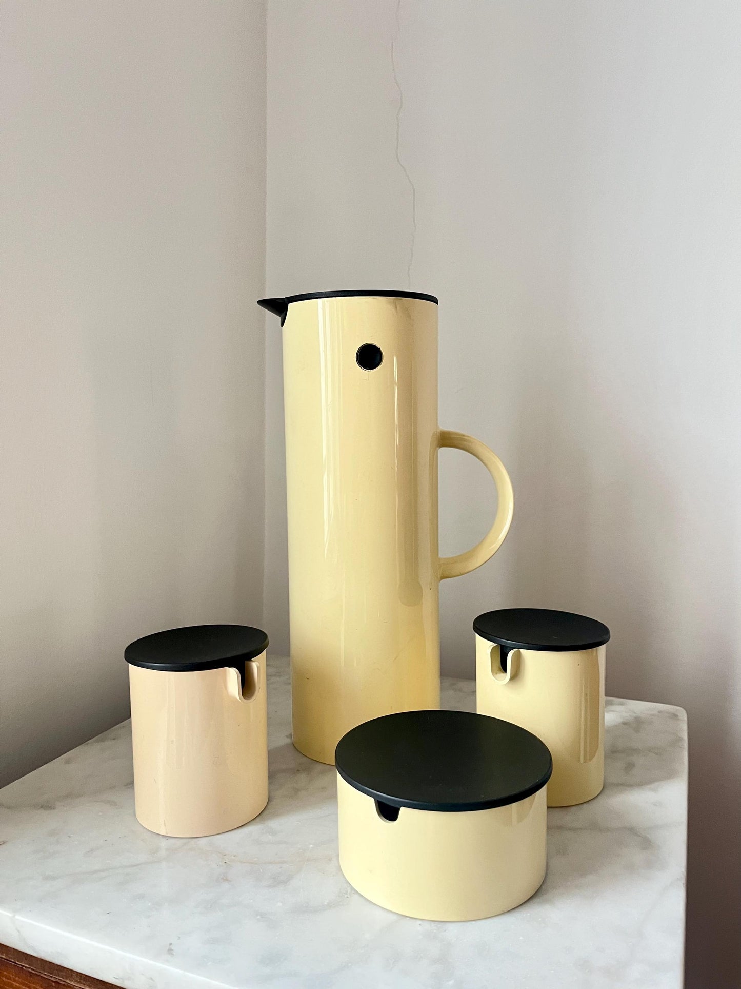 Stelton EM77 Vacuum Jug Set by Erik Magnussen, Denmark