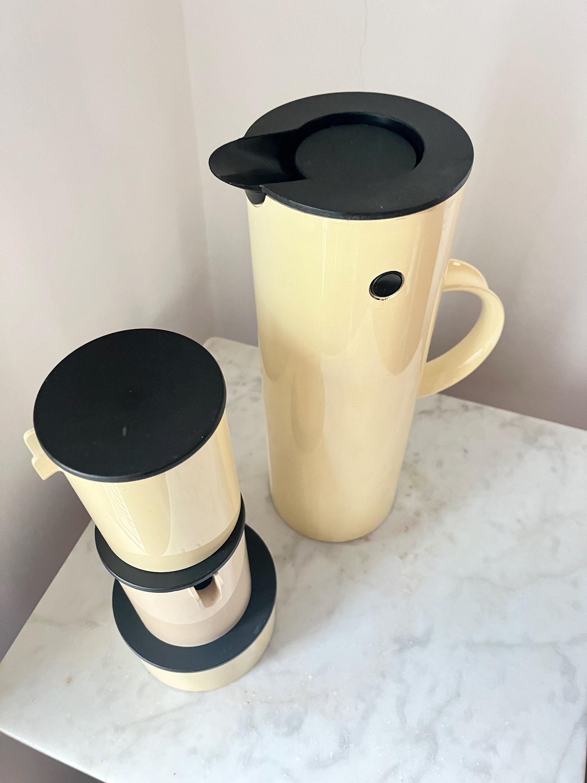 Stelton EM77 Vacuum Jug Set by Erik Magnussen, Denmark