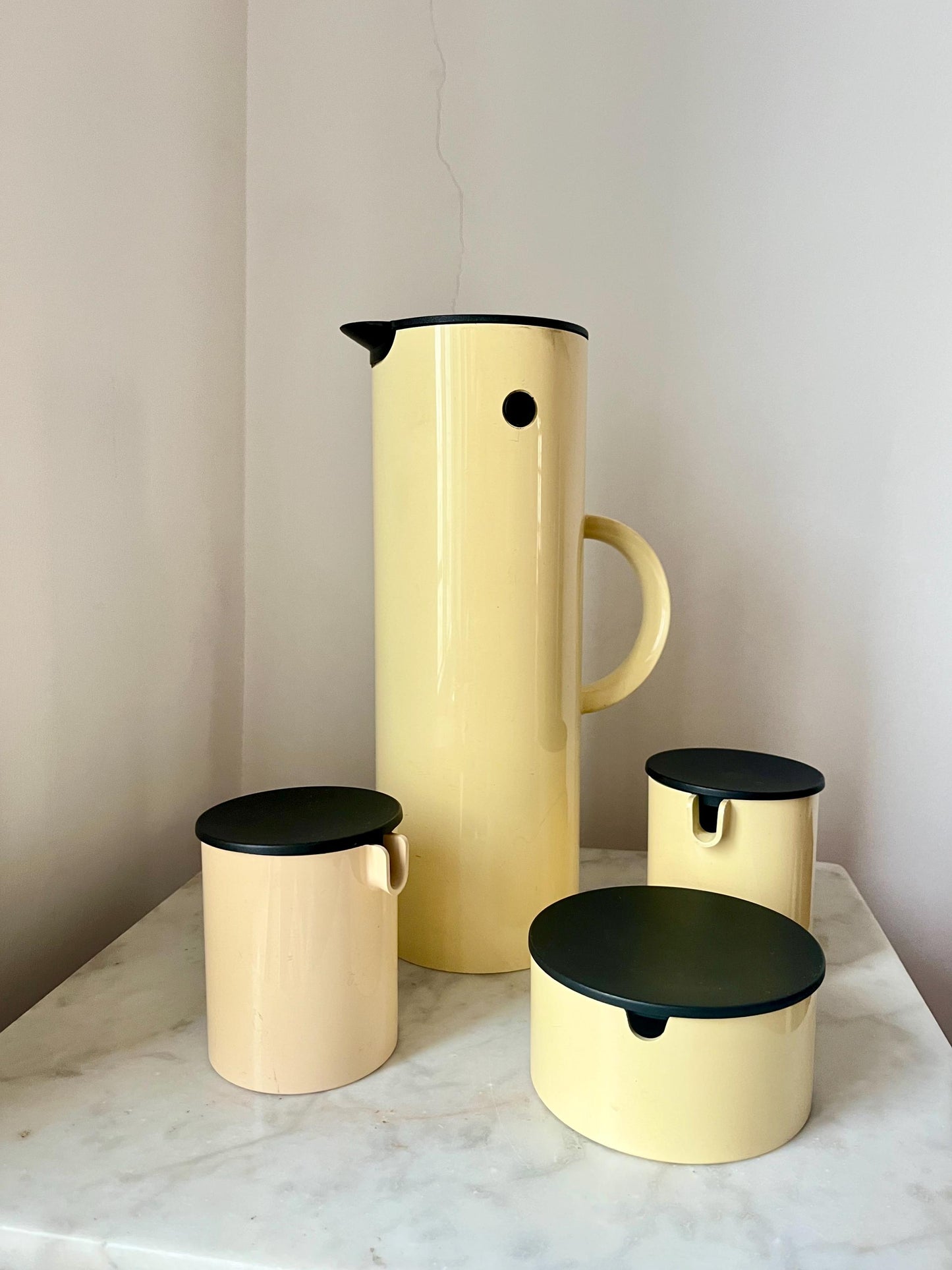 Stelton EM77 Vacuum Jug Set by Erik Magnussen, Denmark